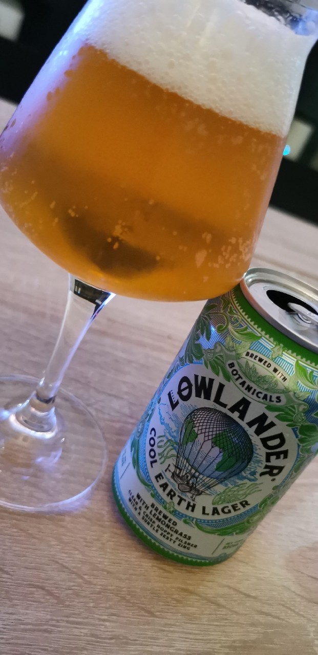 Cool Earth Lager, Lowlander Botanical Beer