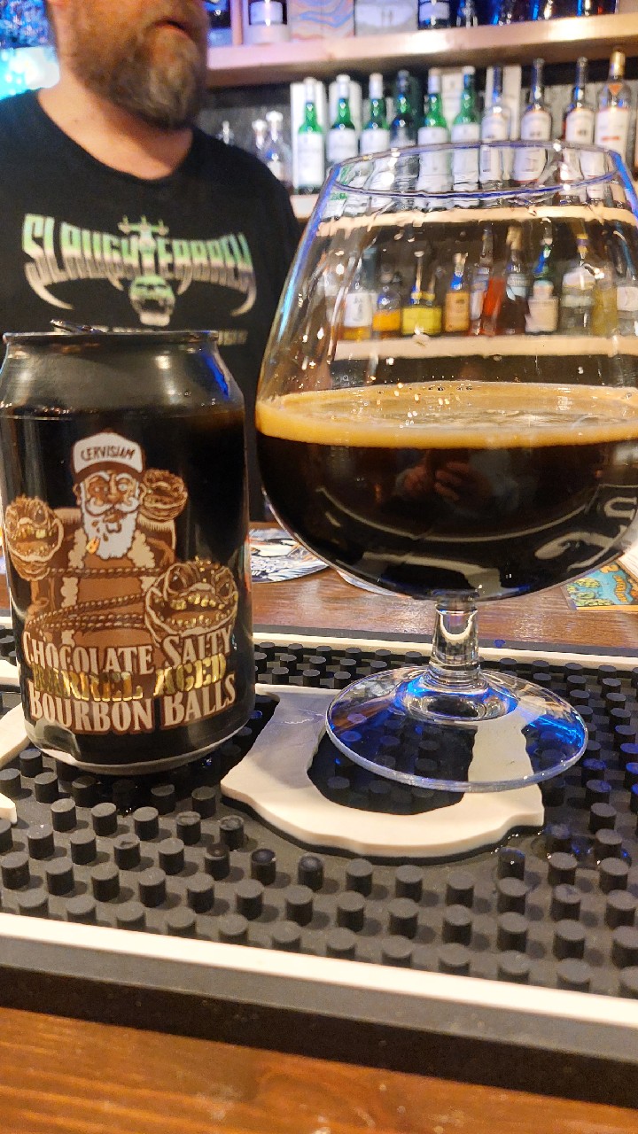 Chocolate Salty Bourbon Balls BARREL AGED 4-YEARS, Cervisiam