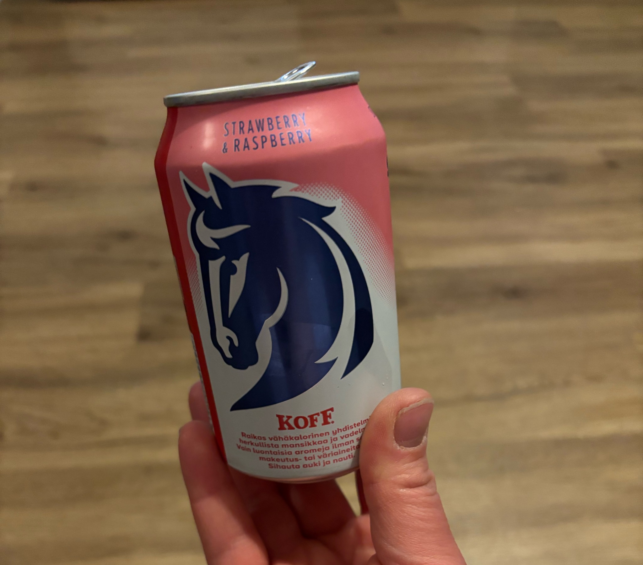 KOFF Hard Seltzer Strawberry-Raspberry, Finland
