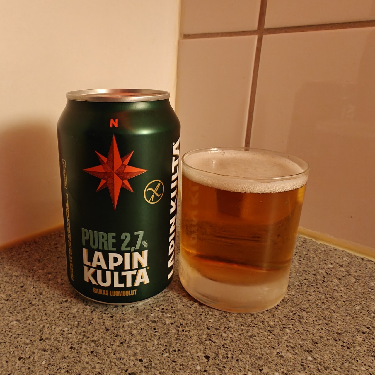 Lapin Kulta Pure 2,7 %, Finland