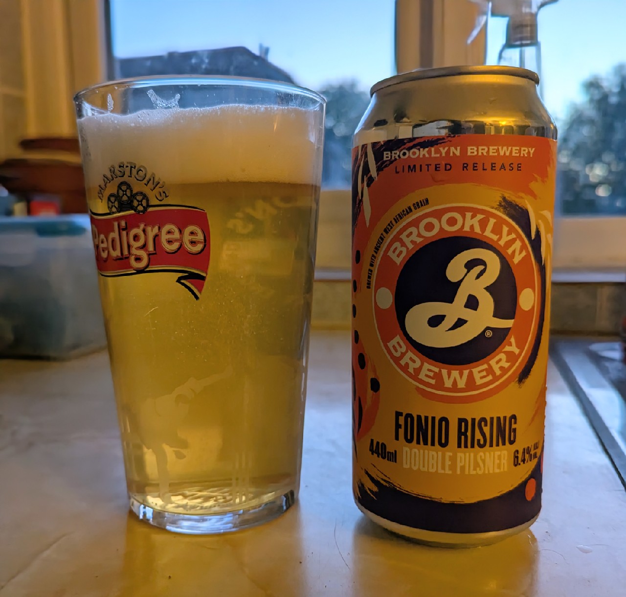Fonio Rising Double Pilsner, United States
