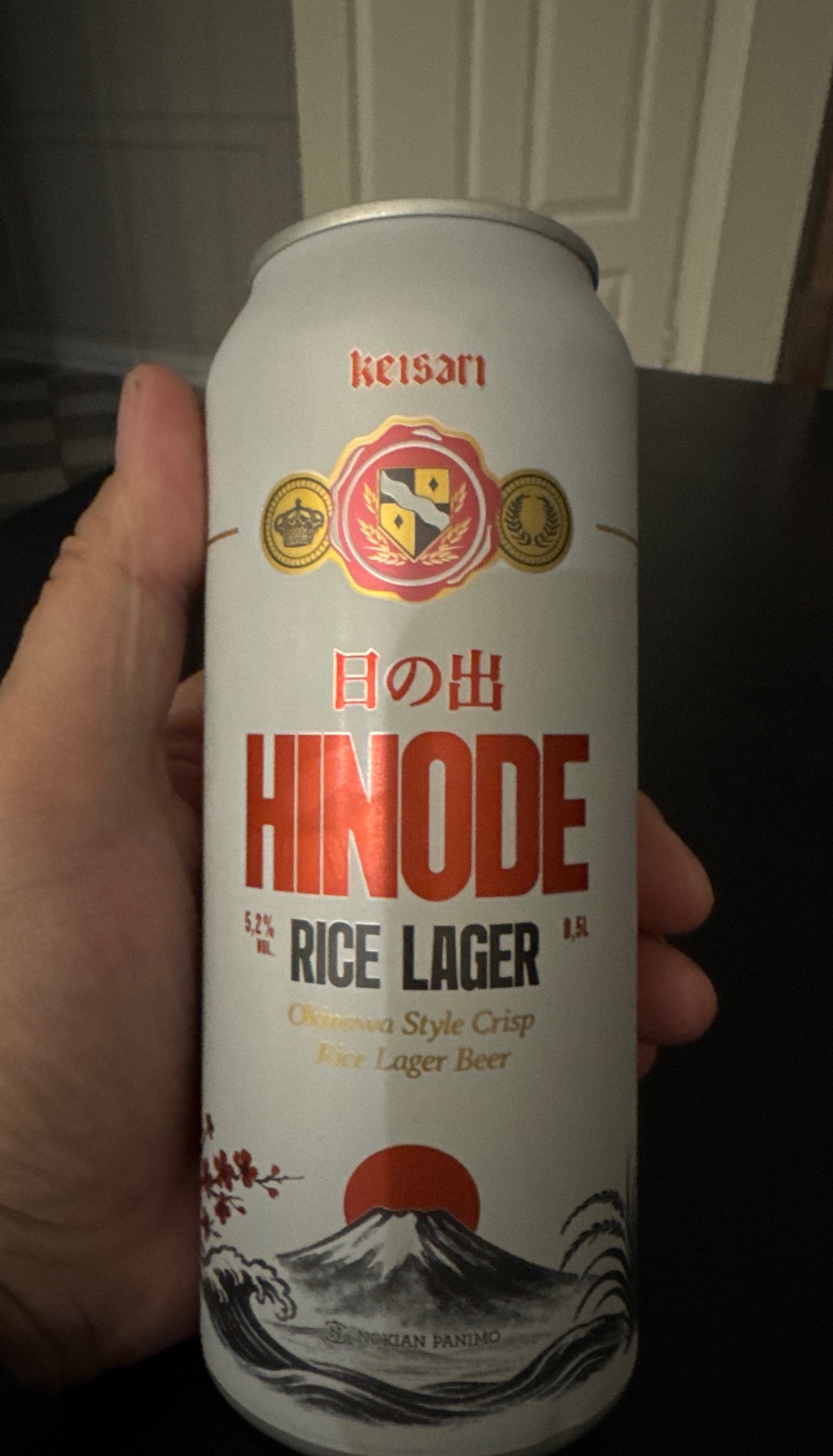 Keisari Hinode Rice Lager, Finland