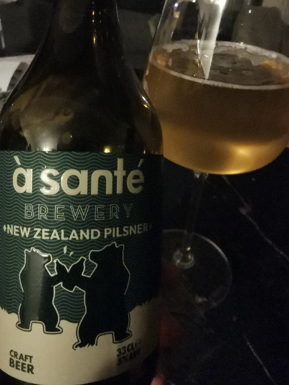 New Zealand pilsner, à santé