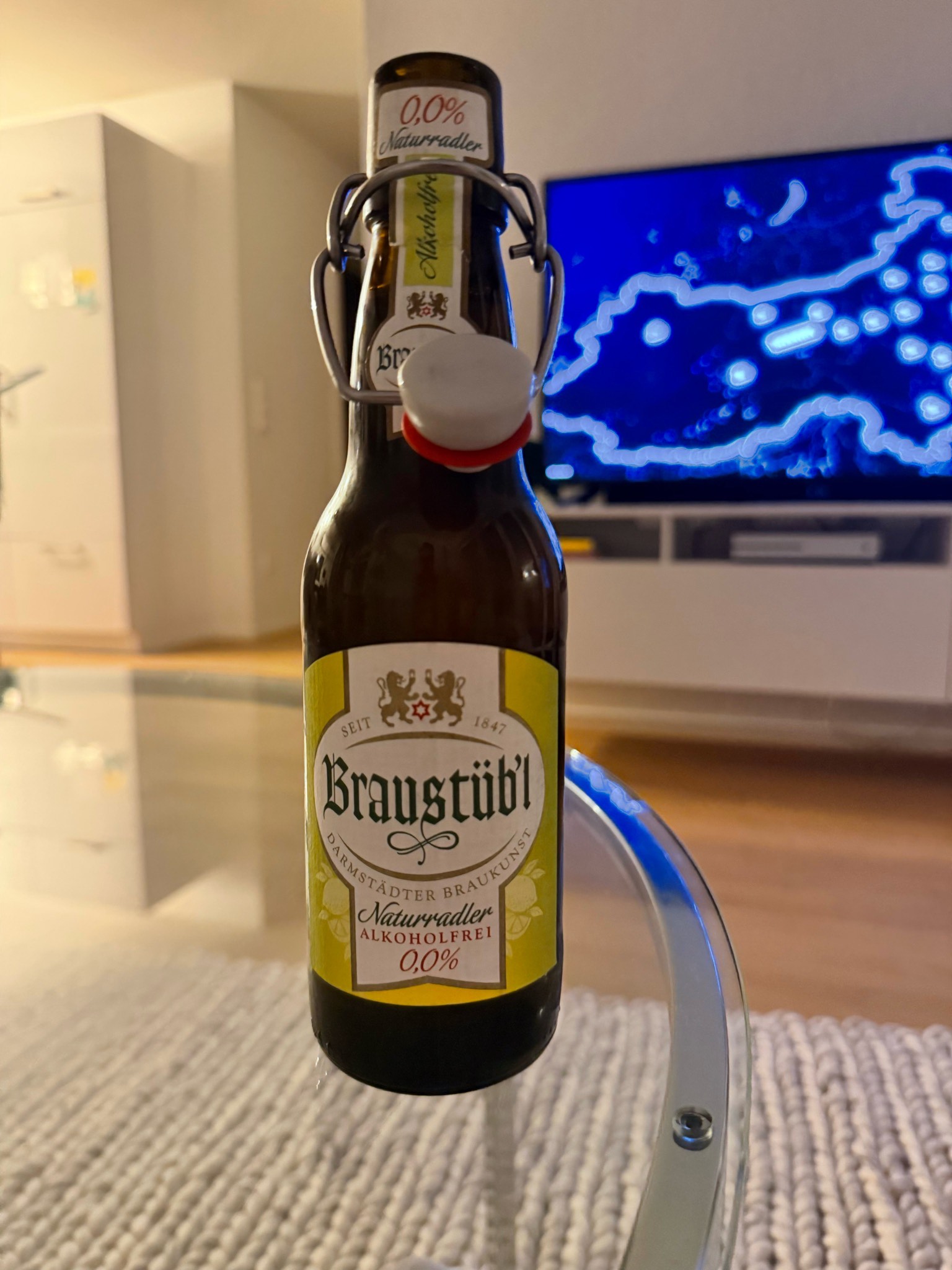 braustübel Natur Radler alkoholfrei, Darmstädter Privatbrauerei