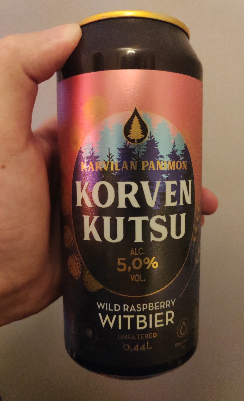 Korven Kutsu Wild Raspberry Witbier, Finland