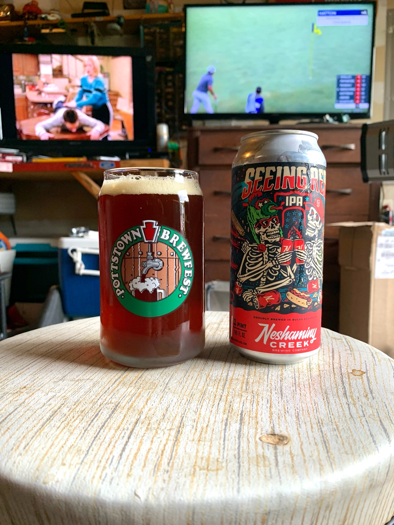 Seeing Red, Neshaminy Creek Brewing Company