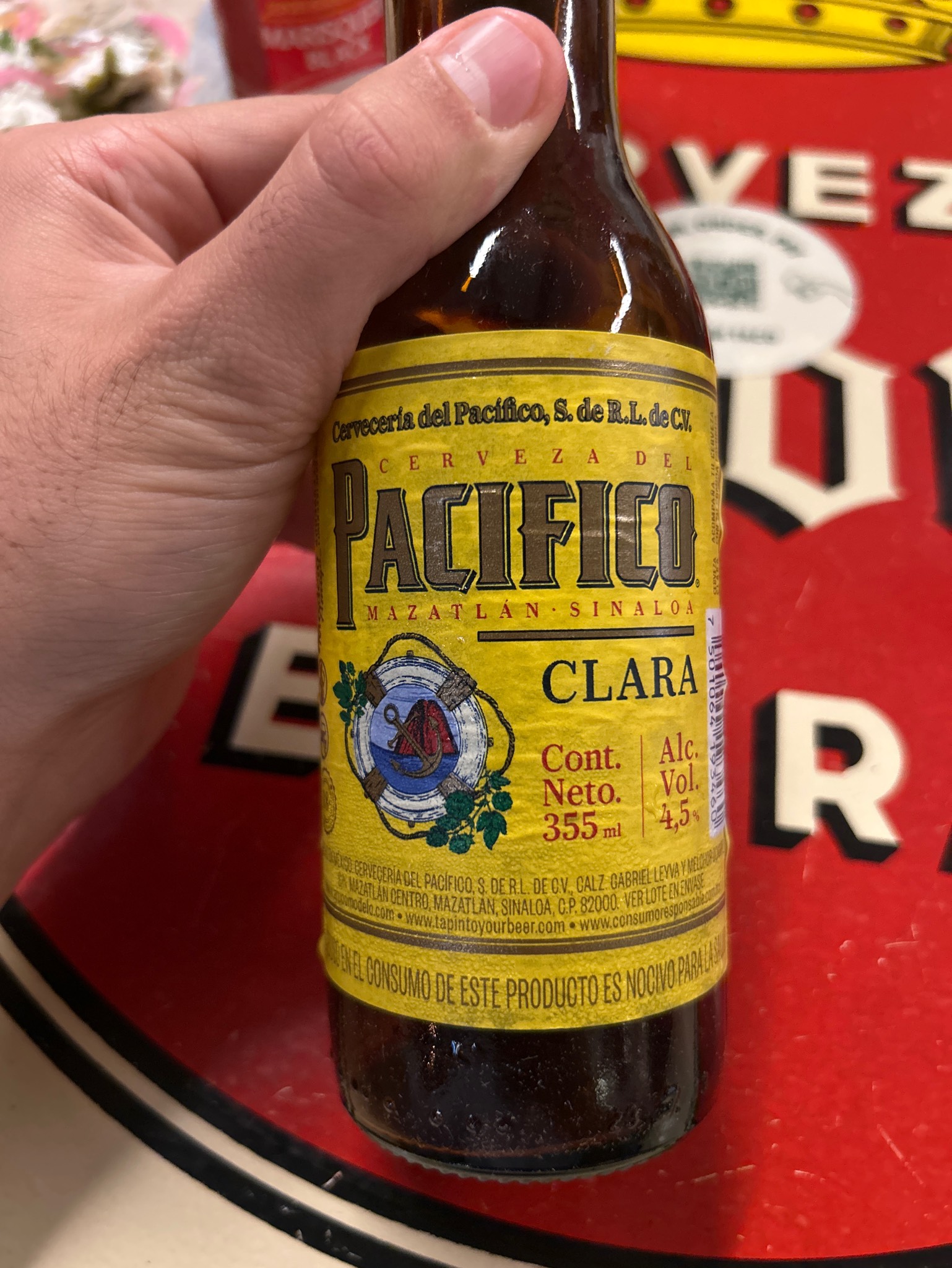 Pacifico Clara, Mexico