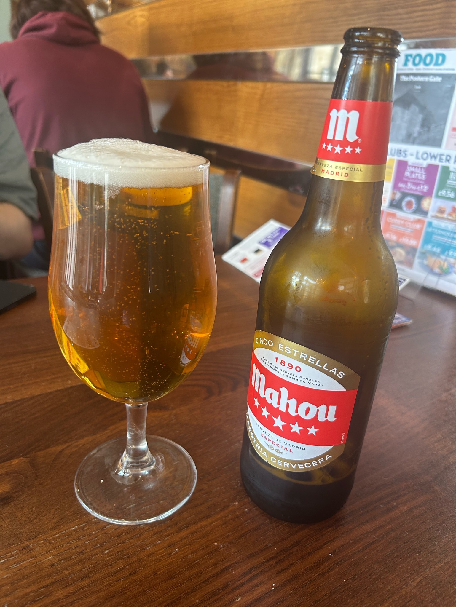 Mahou Cinco Estrellas, Spain