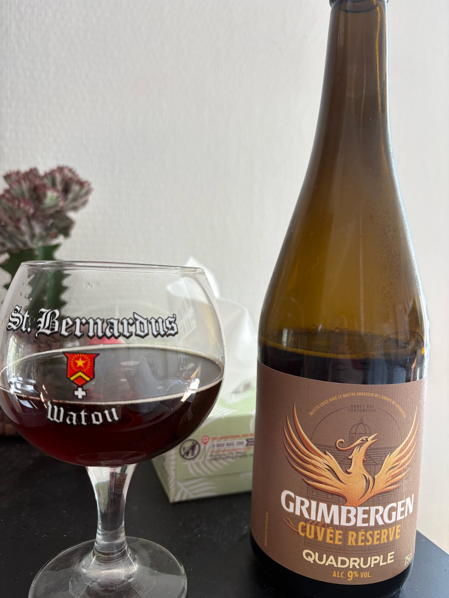Grimbergen cuvée réserve QUADRUPLE, Belgium