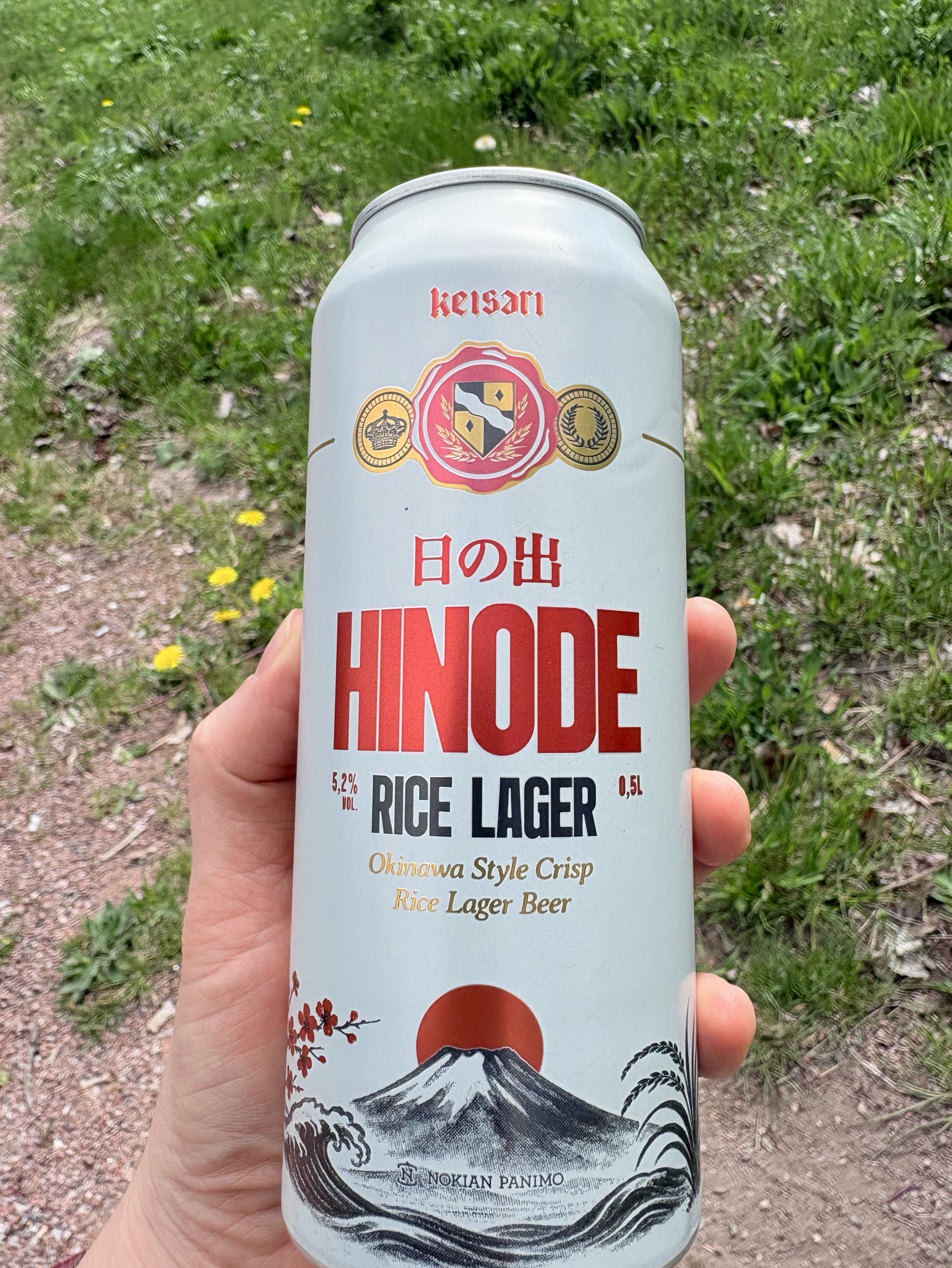 Keisari Hinode Rice Lager, Finland