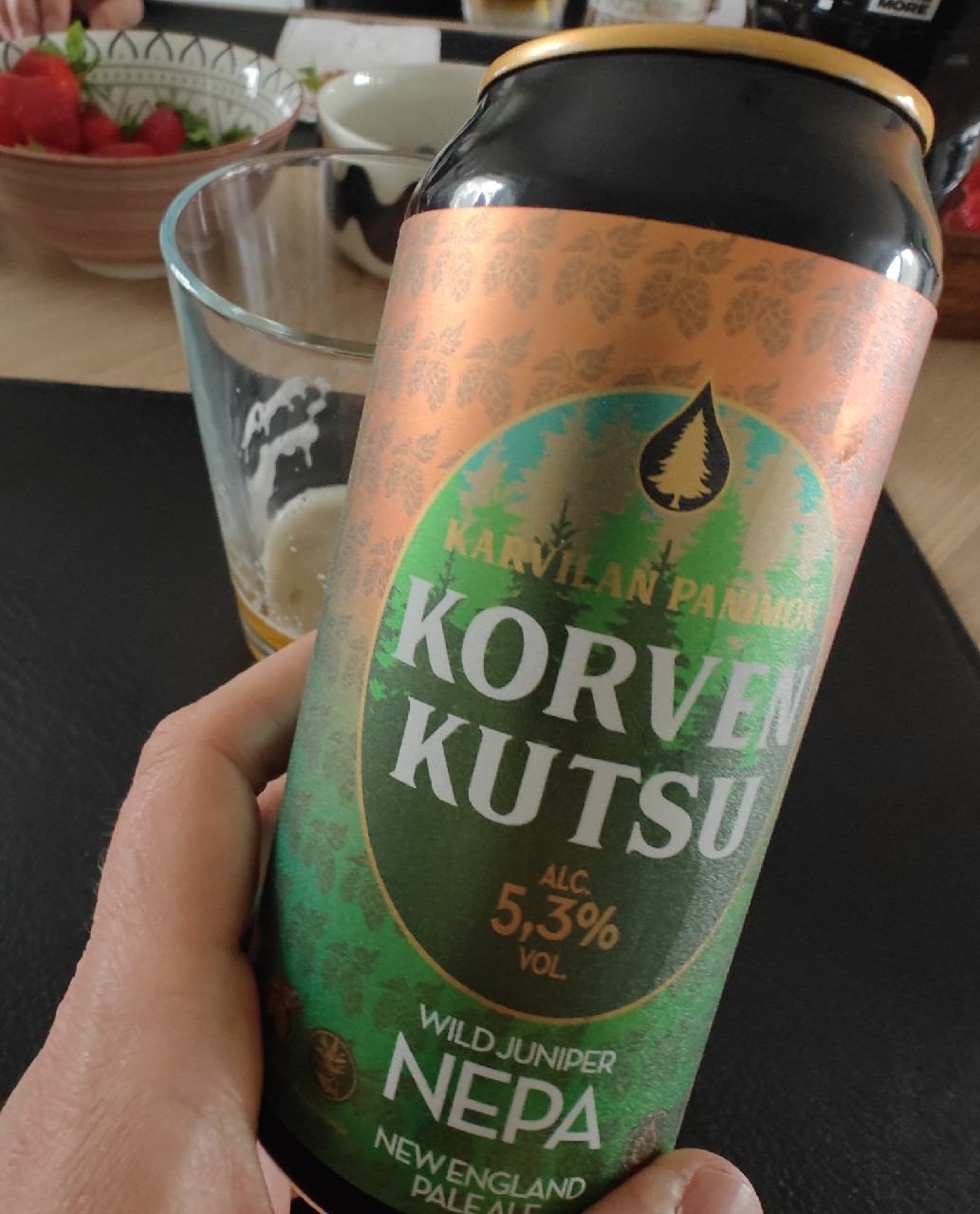Korven Kutsu Wild Juniper NEPA, Karvilan Panimo