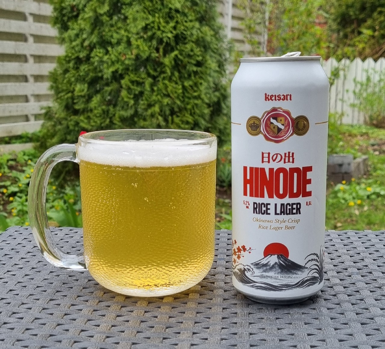 Keisari Hinode Rice Lager, Finland