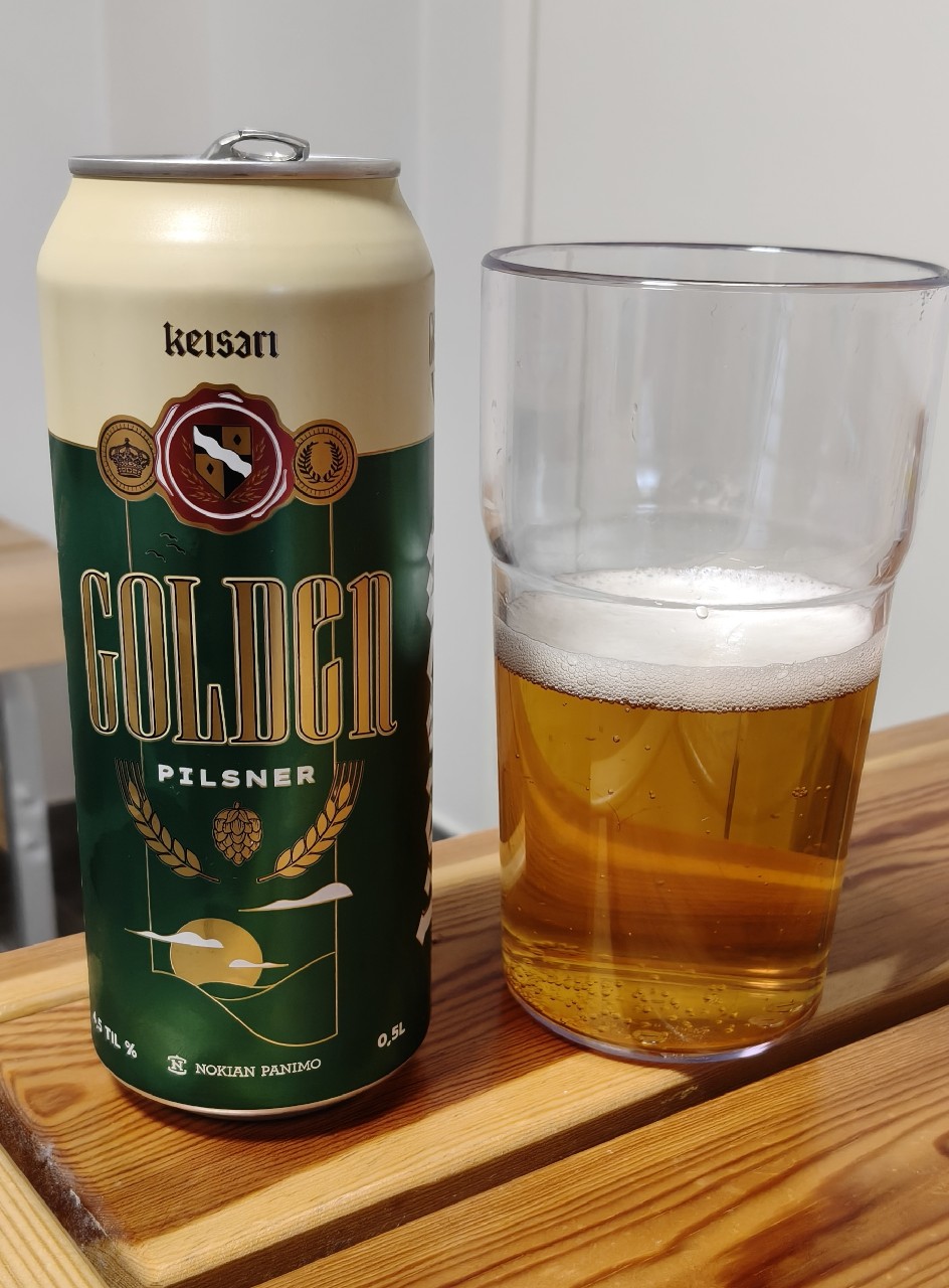 Keisari Golden Pilsner, Finland