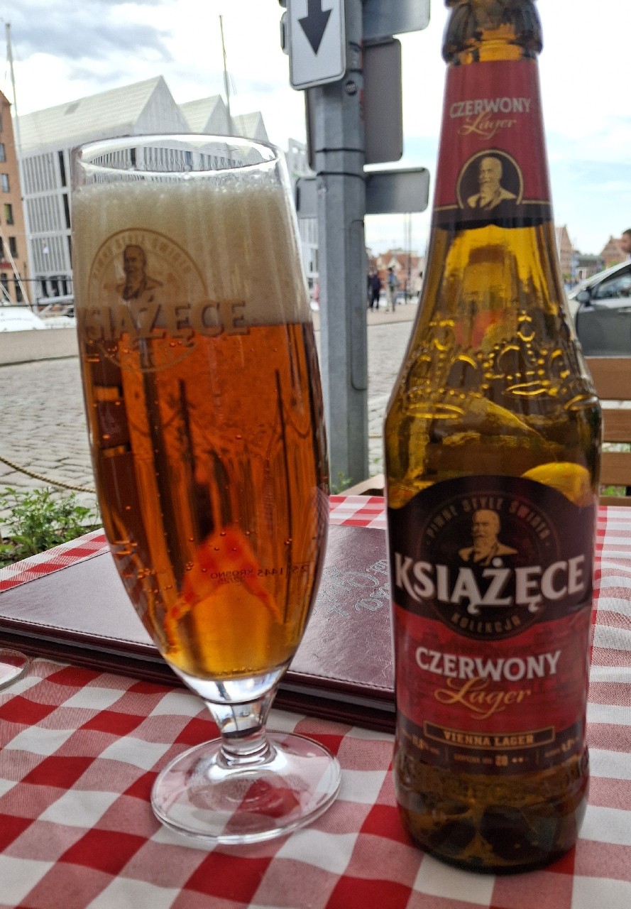 Książęce Czerwony Lager, Tyskie Brewery Książęce (Asahi)