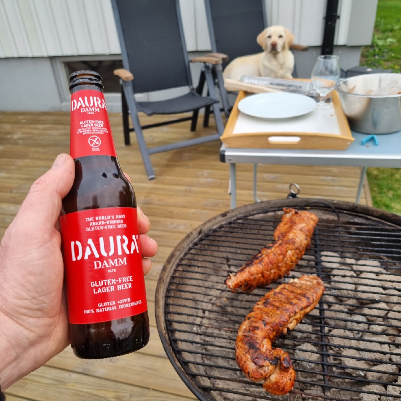 Daura, Damm