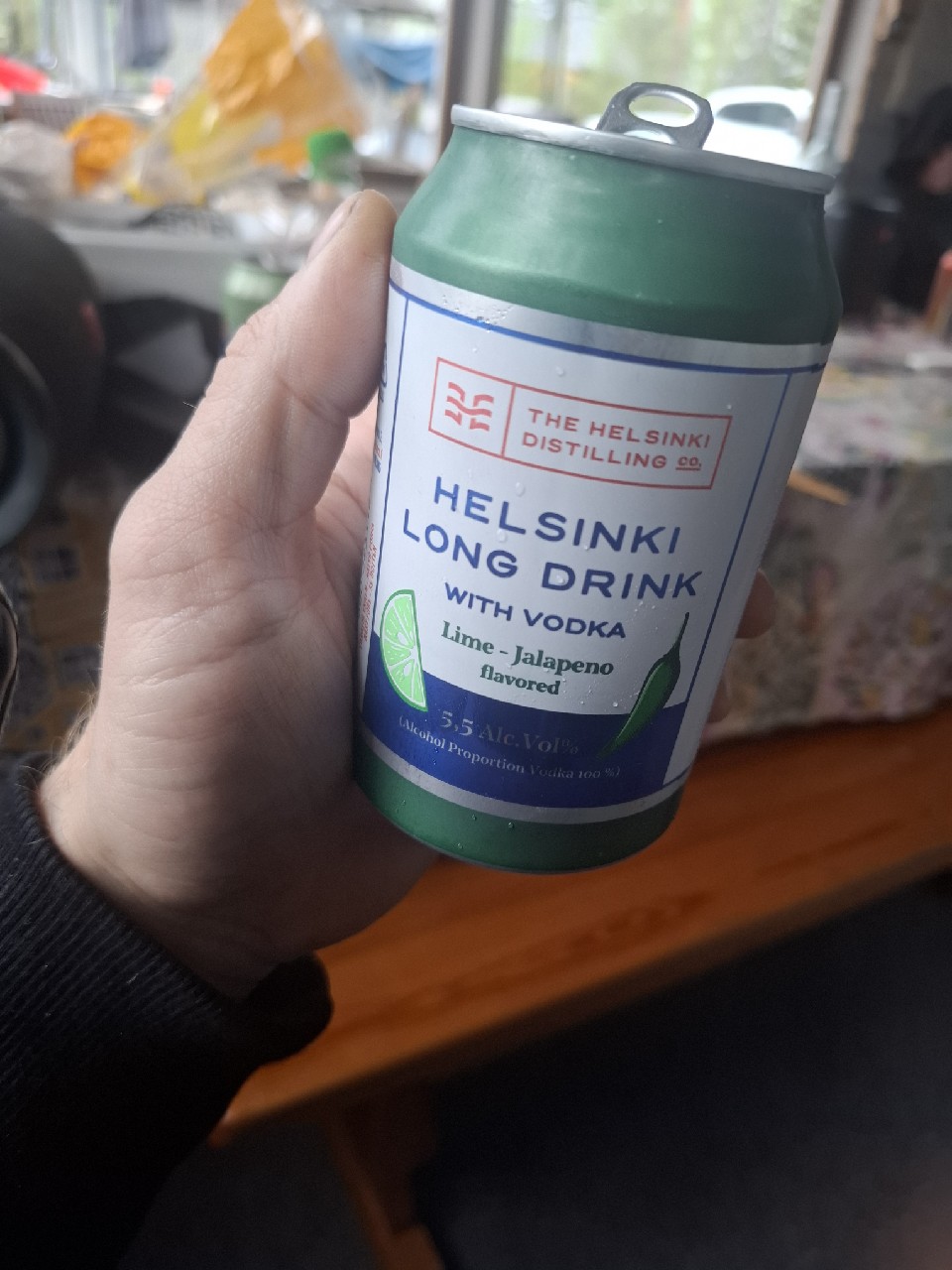Helsinki Long Drink Lime–Jalapeno, The Helsinki Distilling Co. (Olvi)
