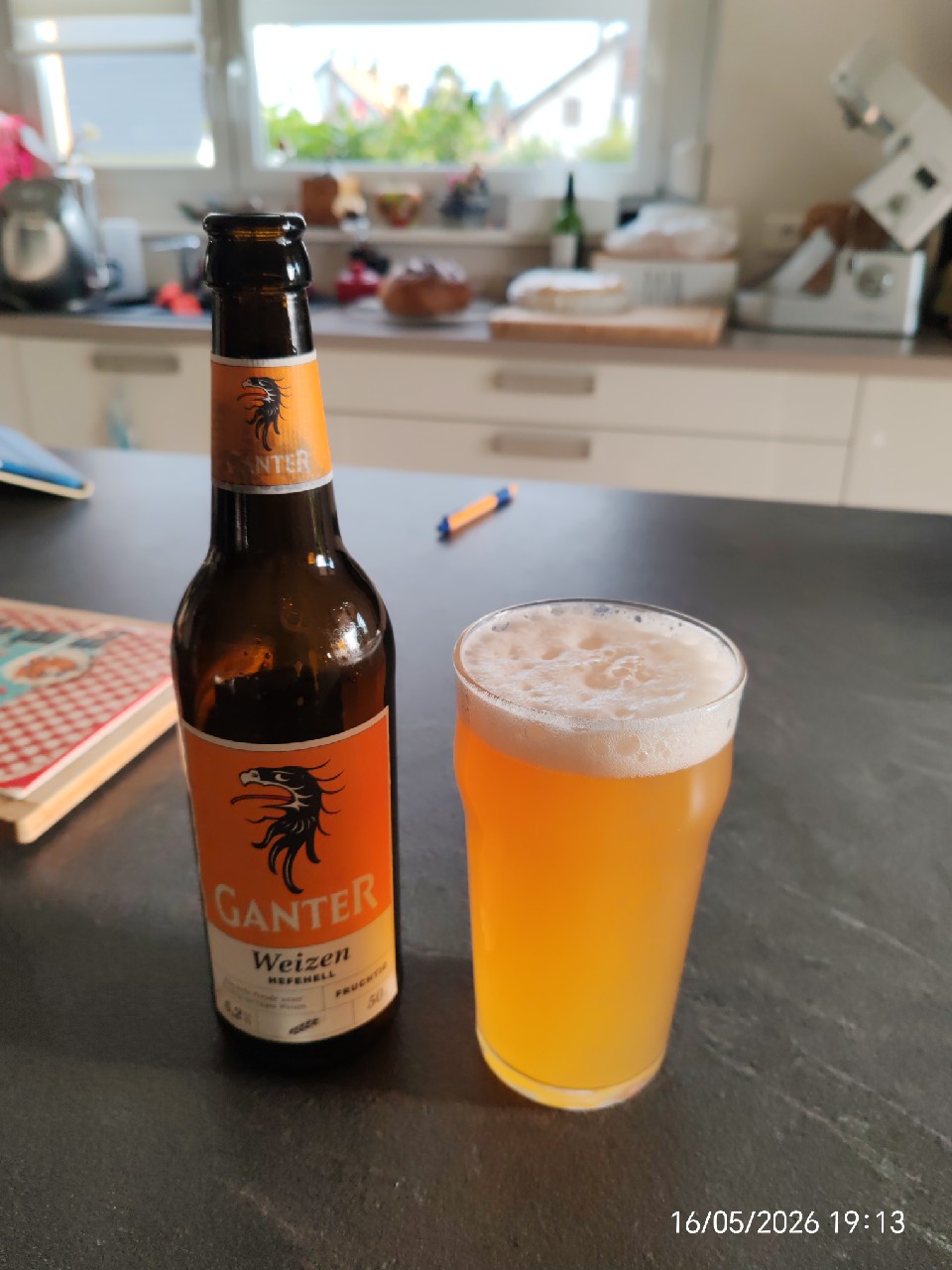 Ganter Weizen Hefehell, Germany
