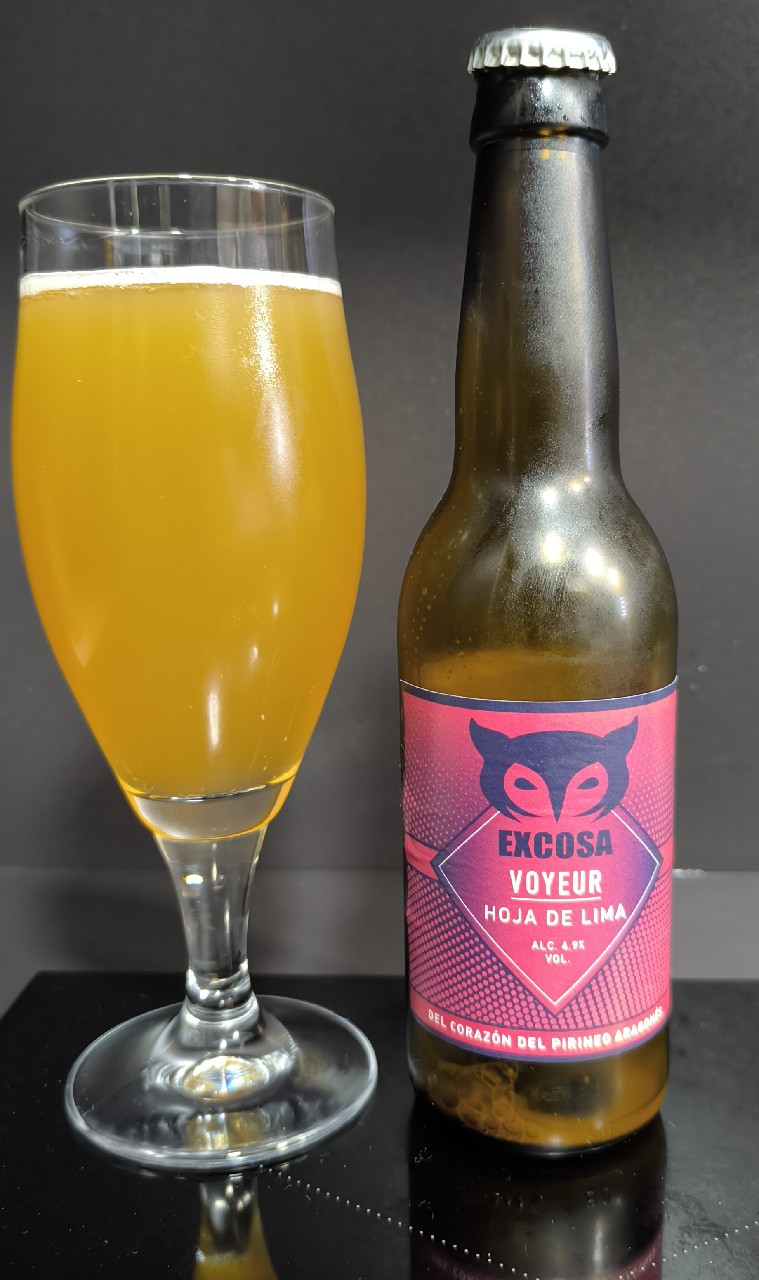 Excosa voyeur Hoja de lima, Excosa