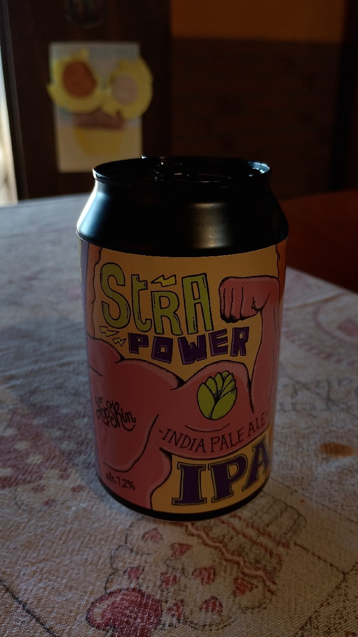Stra Power IPA, Hop Skin