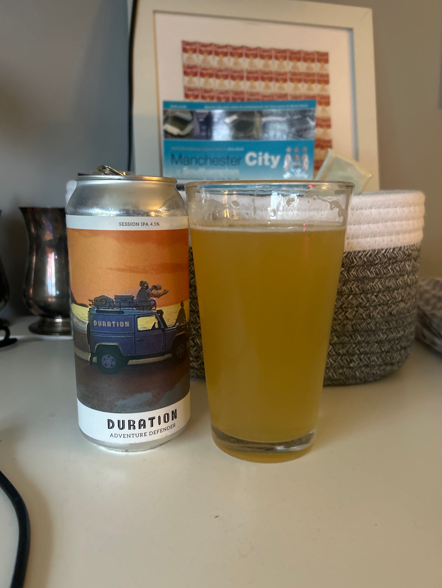 Adventure Defender, Duration Brewing