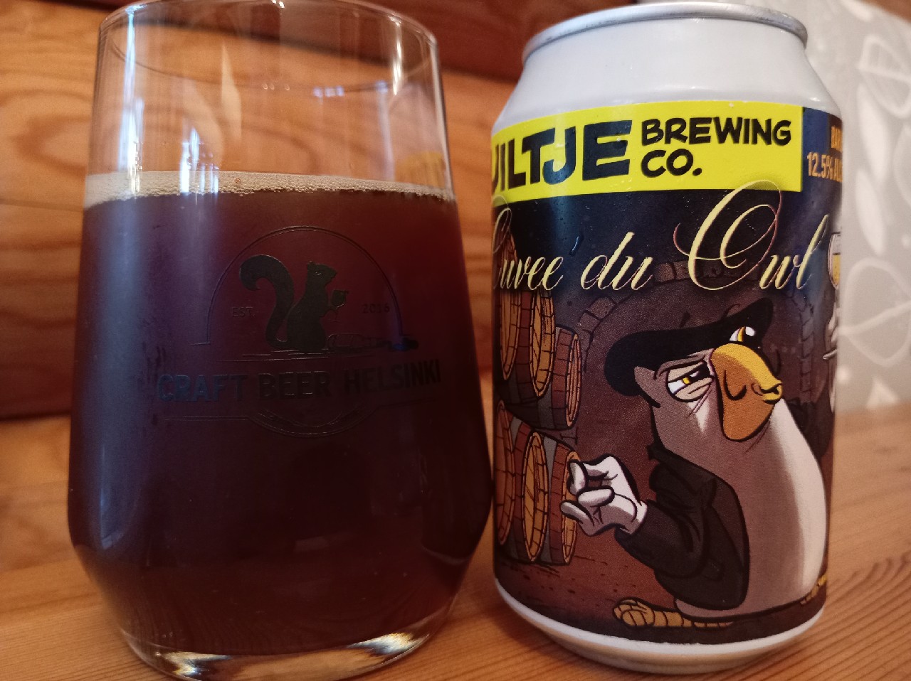 Cuvee Du Owl Barleywine, Uiltje Brewing Co