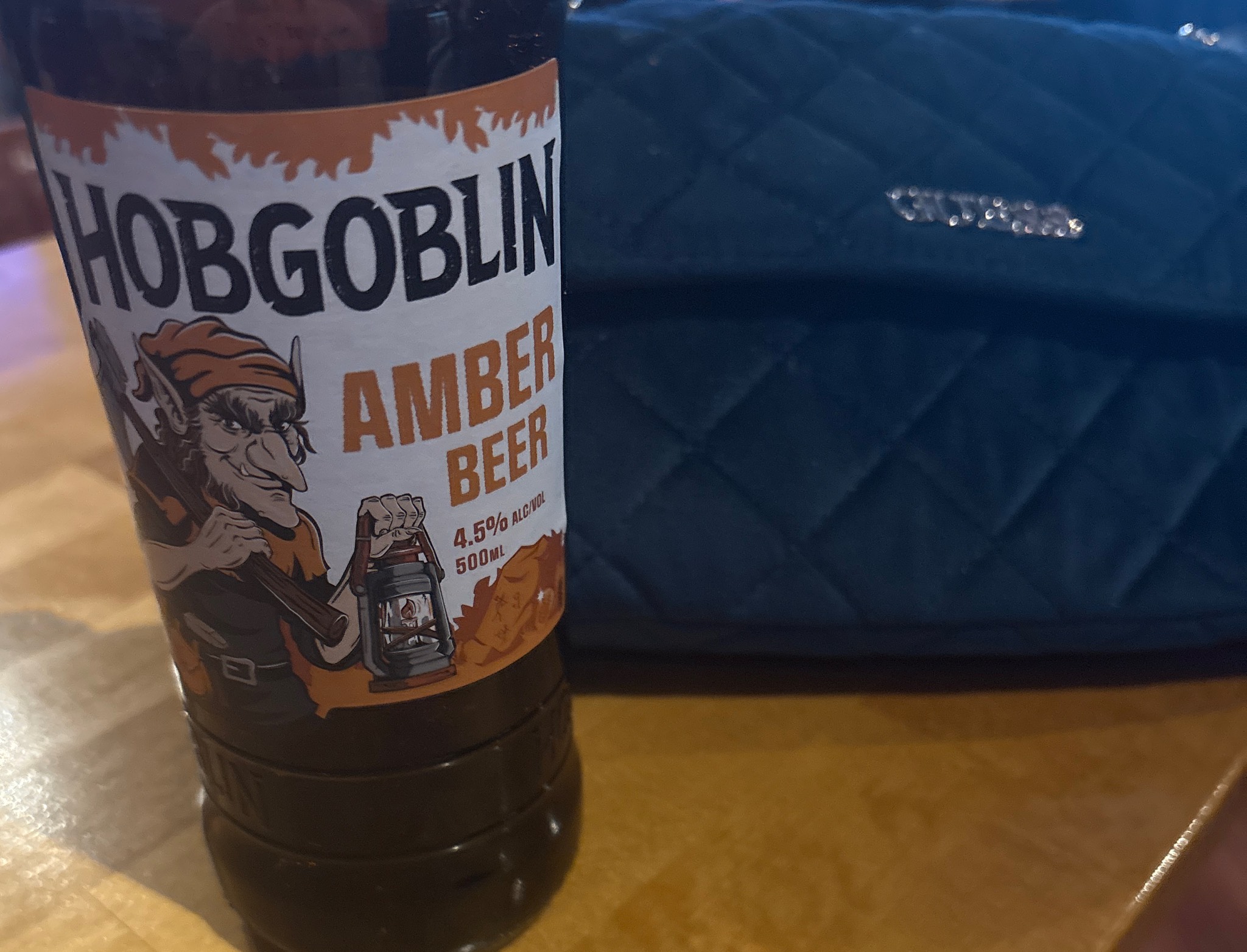 Hobgoblin Amber, Wychwood Brewery (Marston's Brewery)