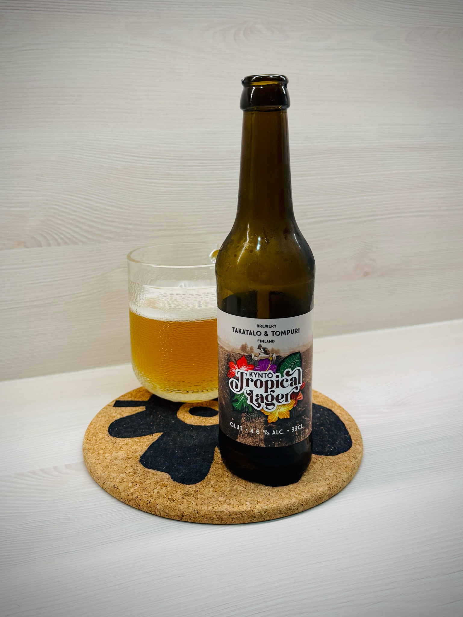 Kyntö Tropical Lager, Takatalo & Tompuri Brewery