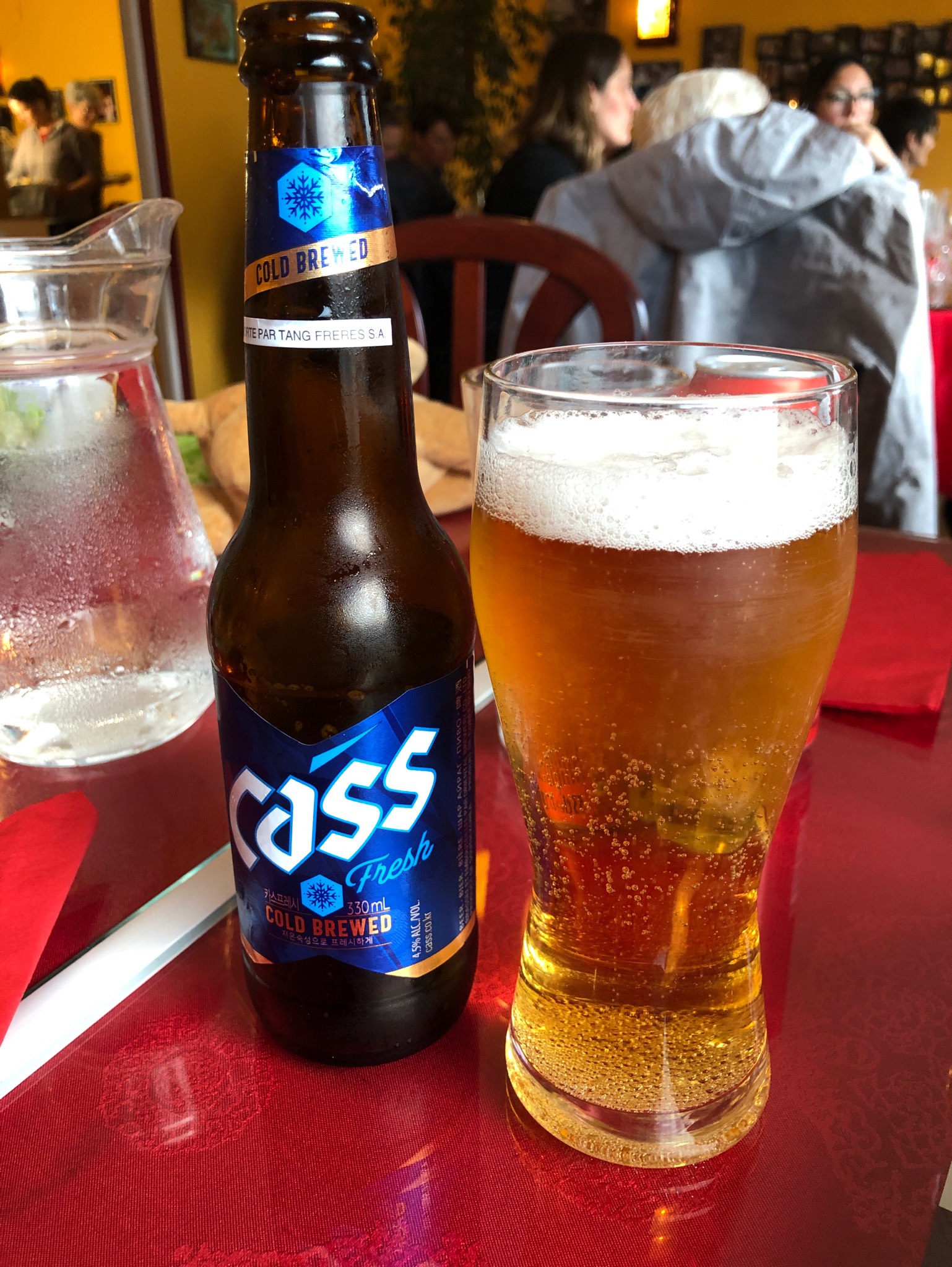 Cass Fresh, Oriental Brewery (AB-InBev)