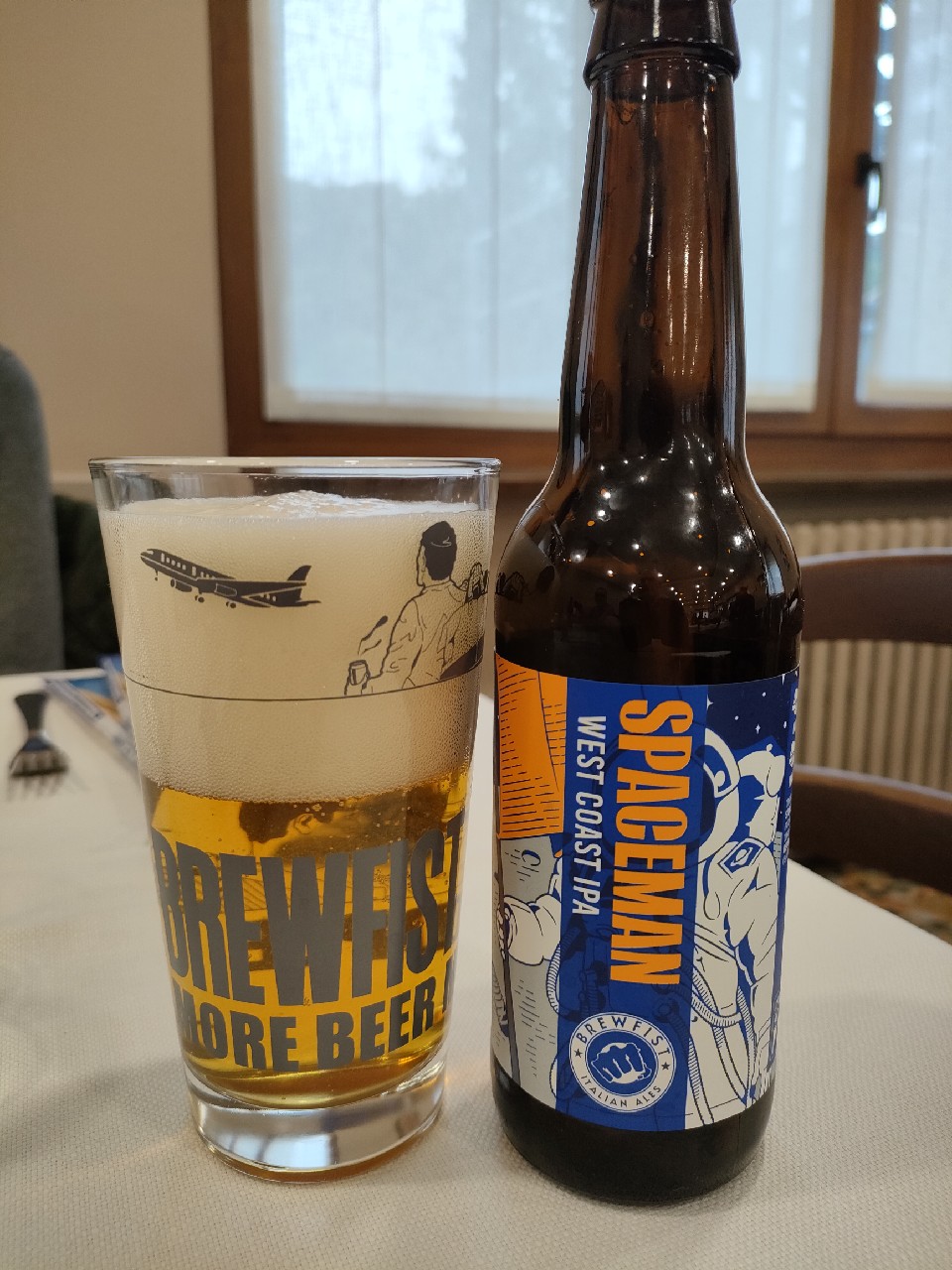 Spaceman west coast ipa, Brewfist