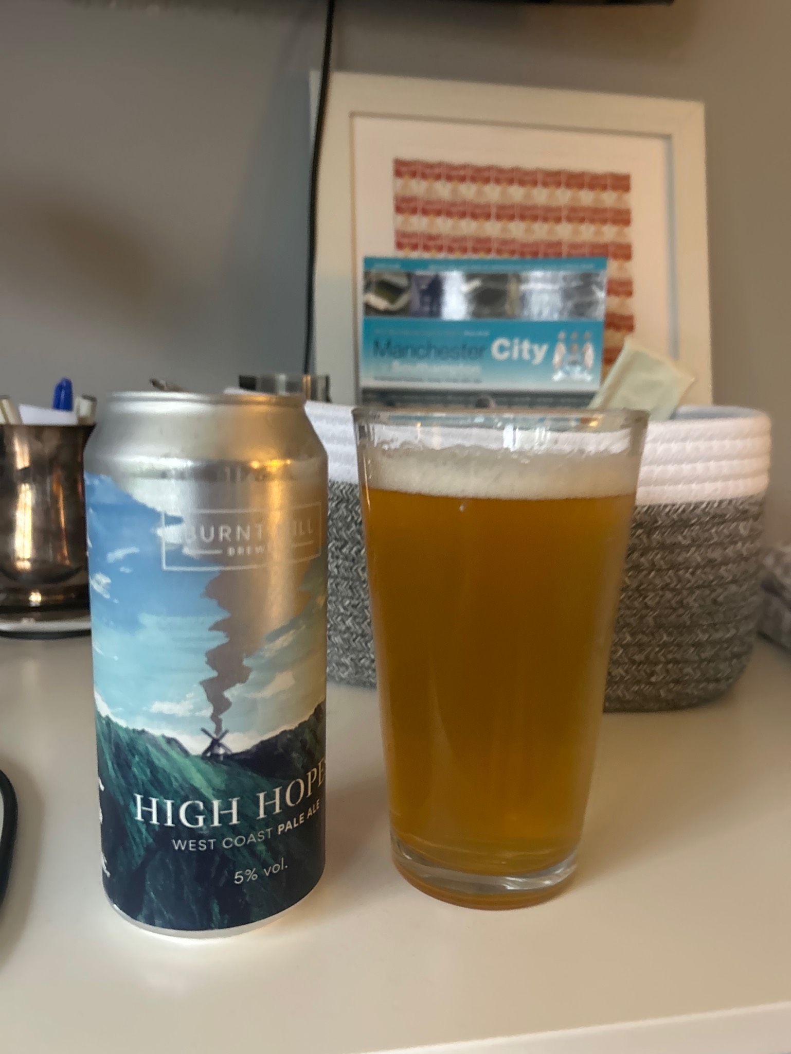 High Hopes, Burnt Mill Brewery