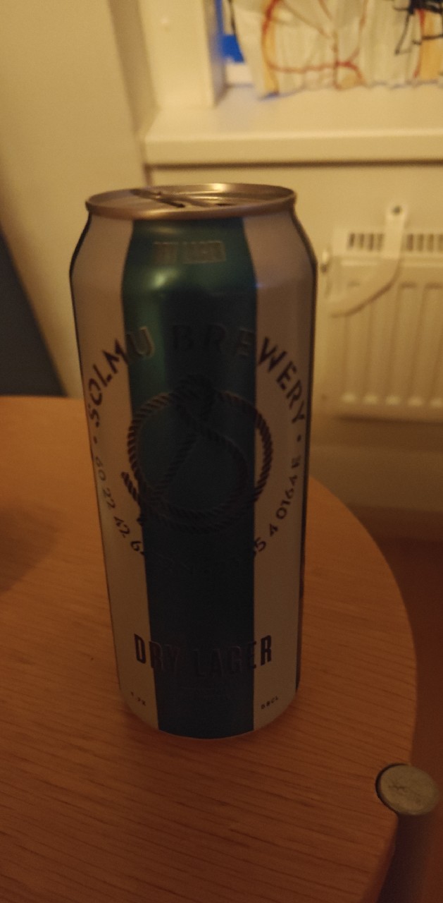 Solmu Dry Lager, Solmu Brewery (Sinebrychoff)