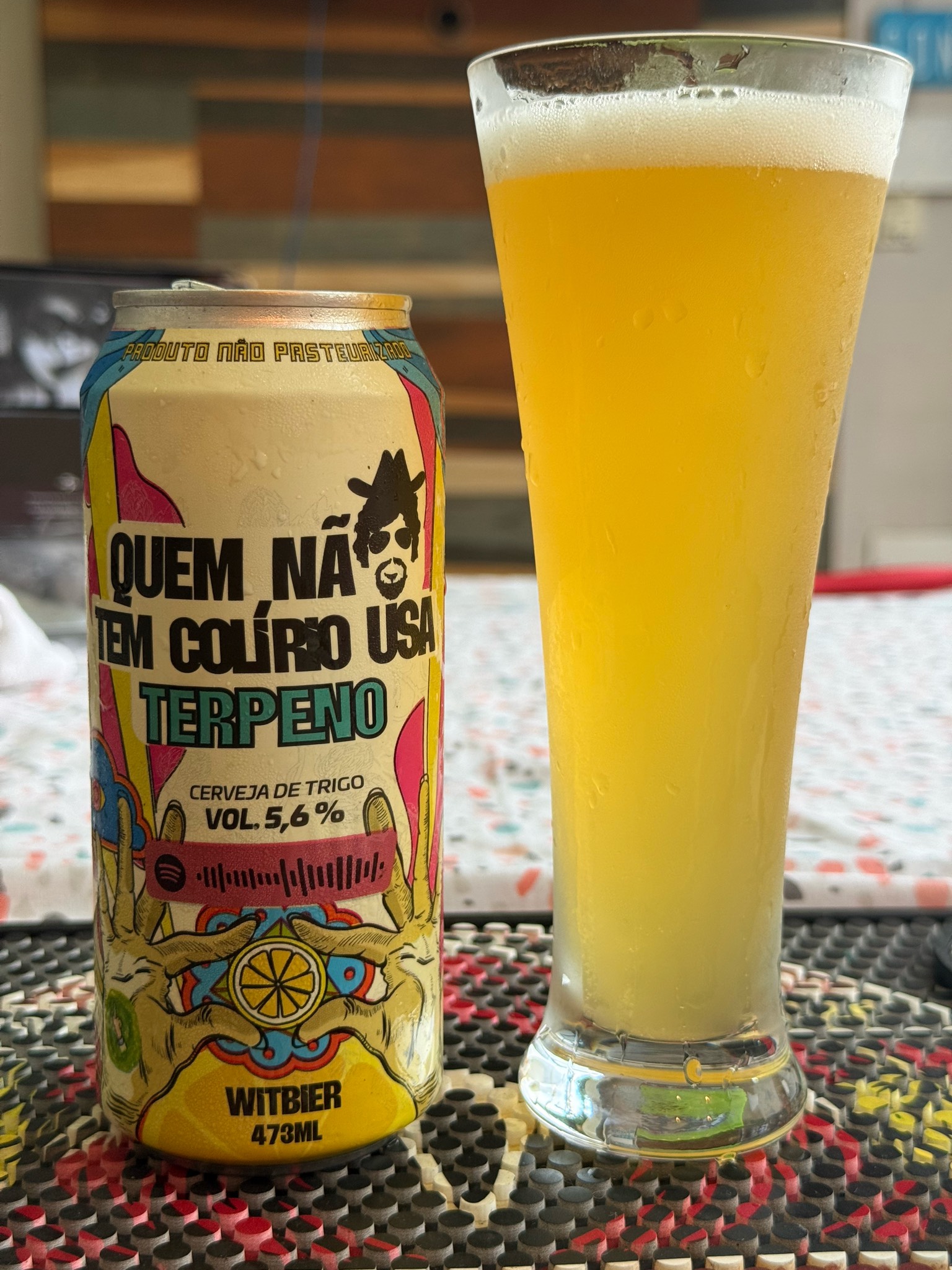 QUEM NÃO TEM COLÍRIO USA TERPENO, Cervejaria Vitruviana