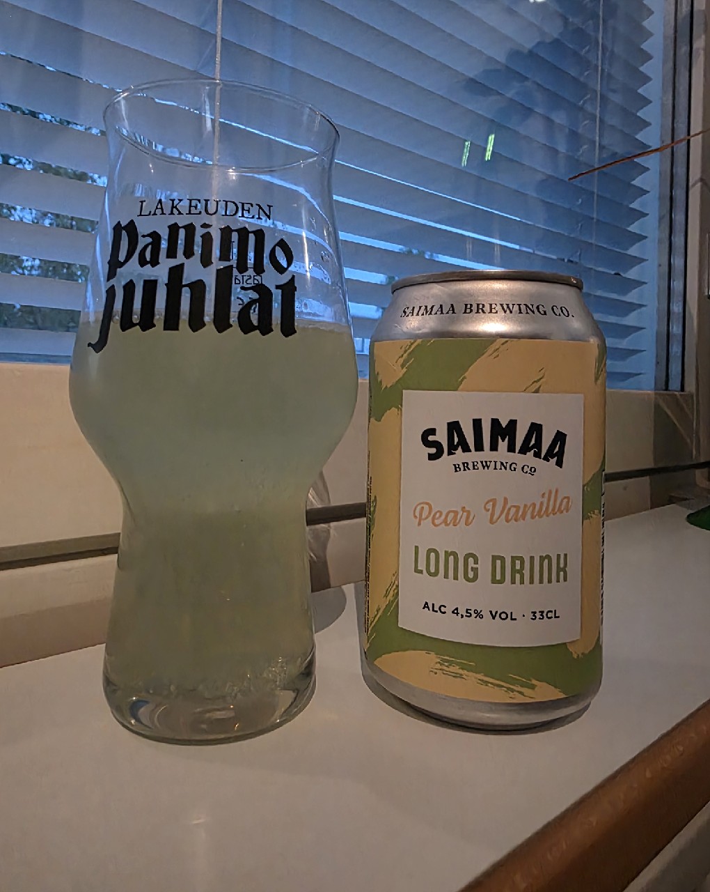 Saimaa Long Drink Pear Vanilla, Finland