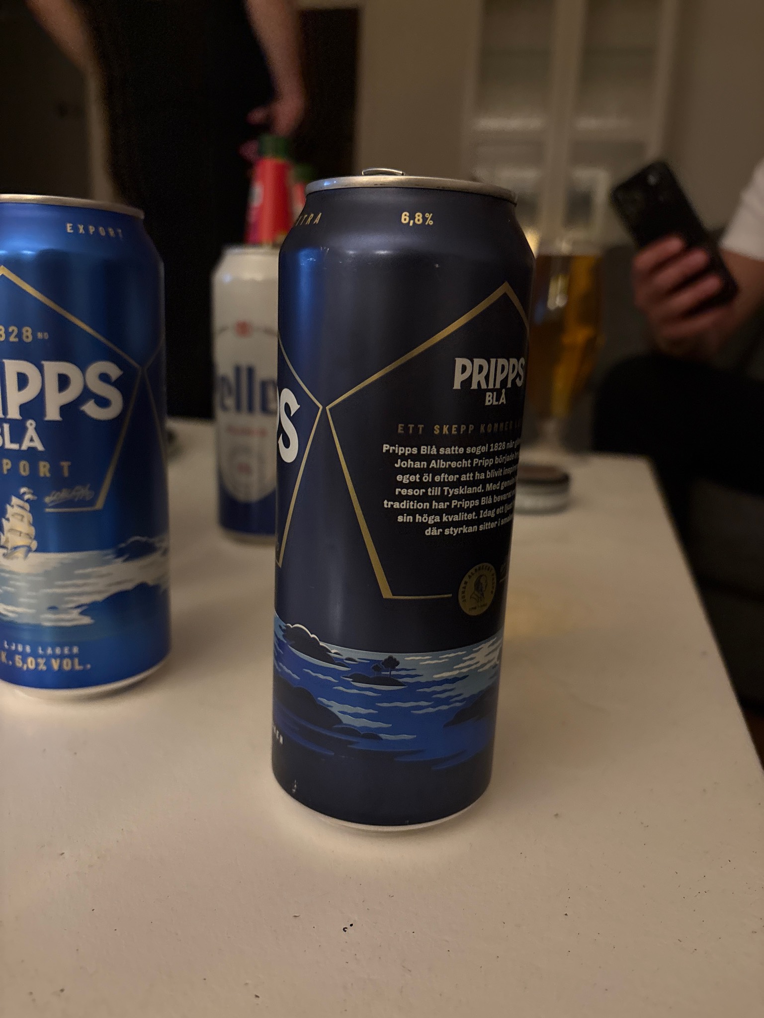 Pripps Blå Extra, Sweden