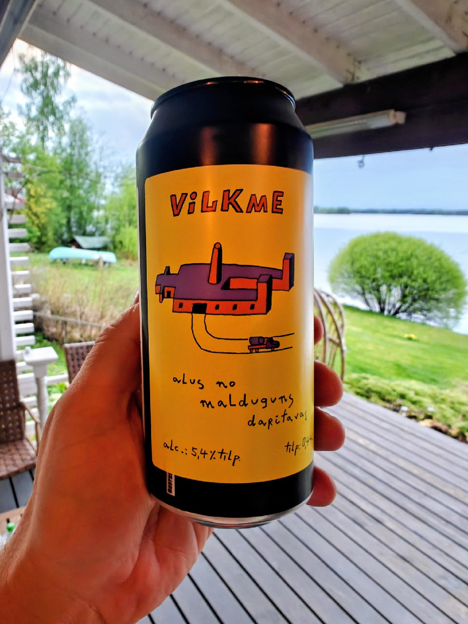 Vilkme, Latvia