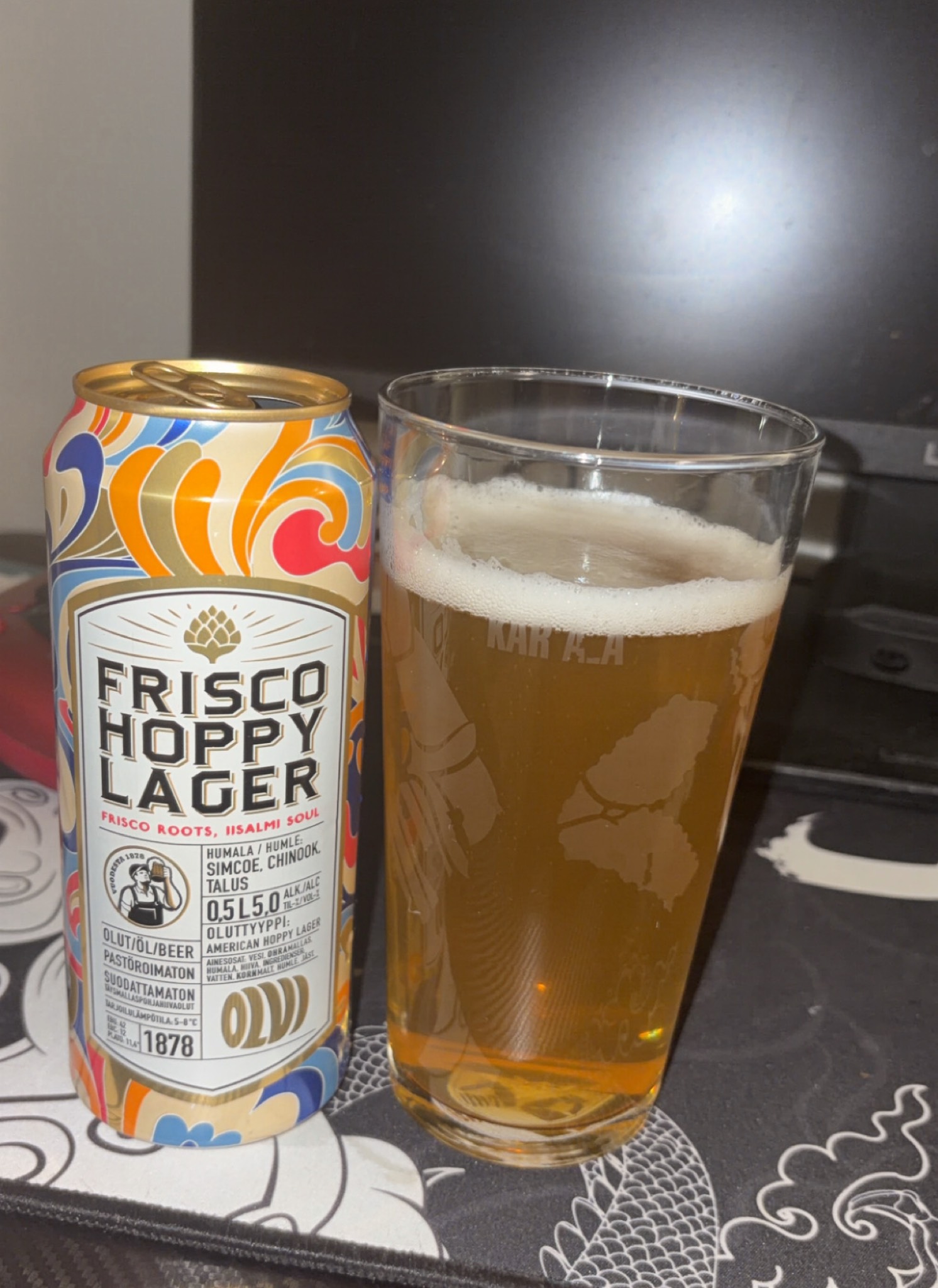 Frisco Hoppy Lager, Finland
