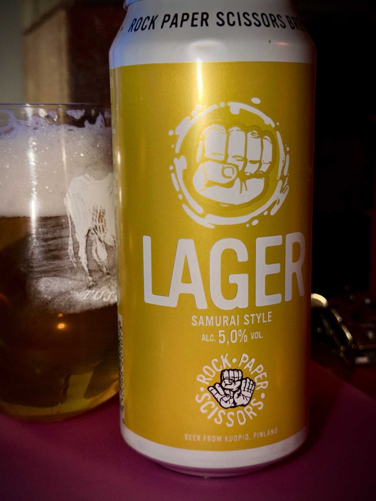 Lager Samurai Style, RPS Brewing