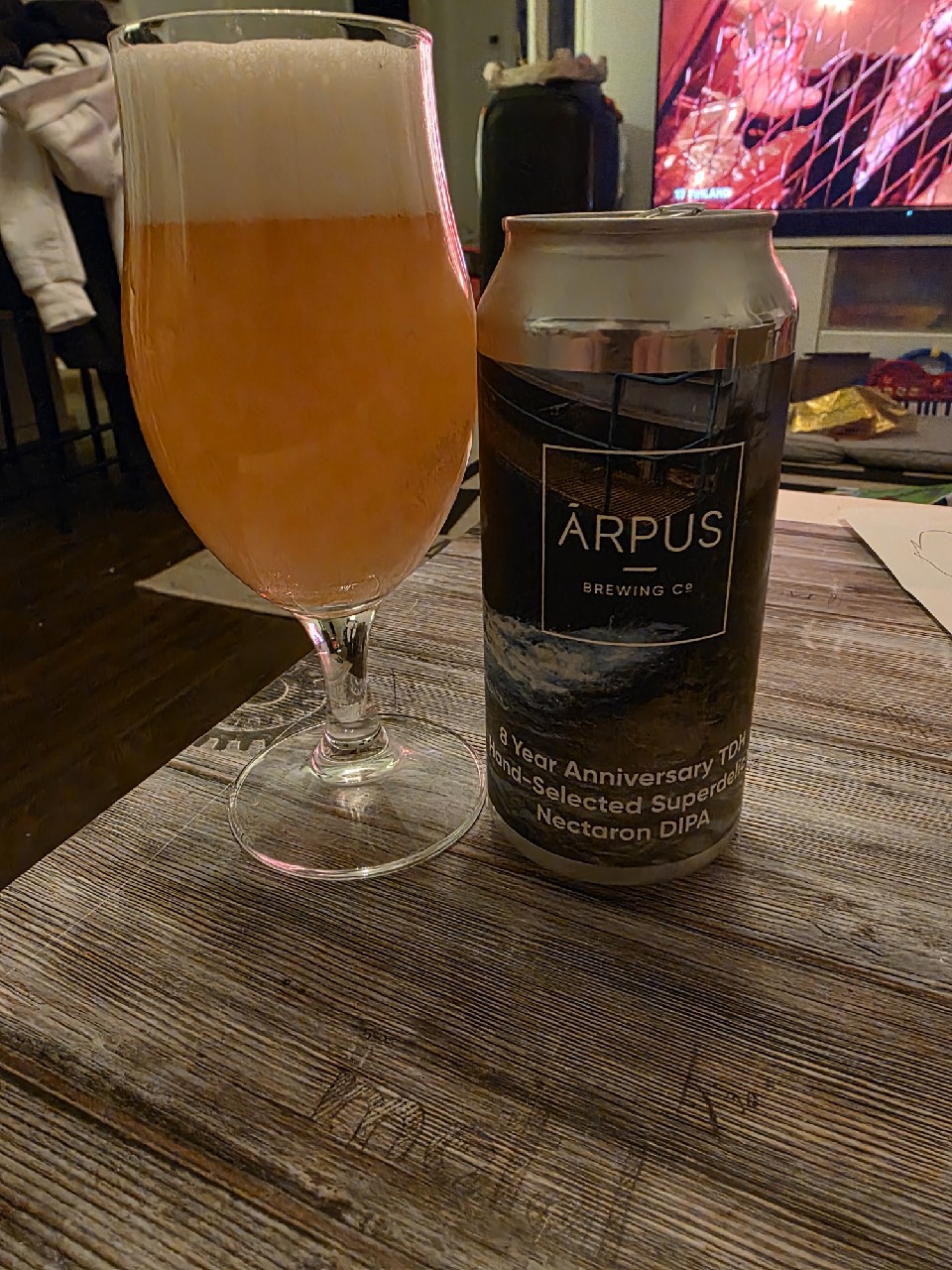 8 year anniversary tdh hand-selected superdelic x nectaron dipa, Latvia