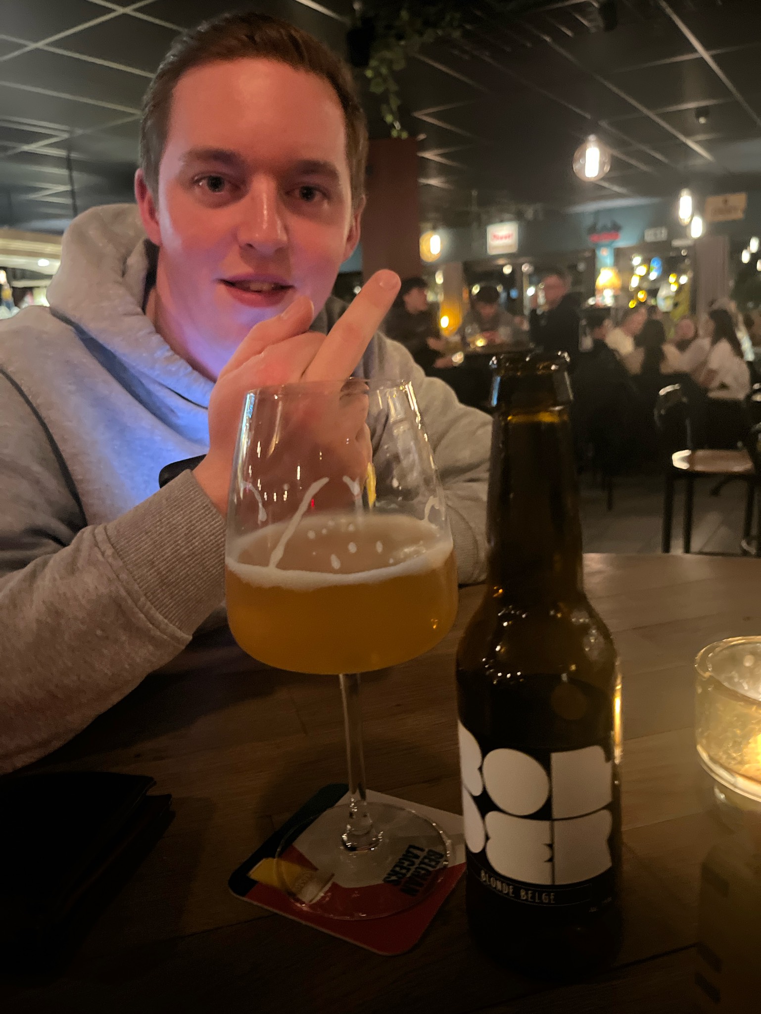Bolder Blonde Belge, Felix Hoppenbrouwers