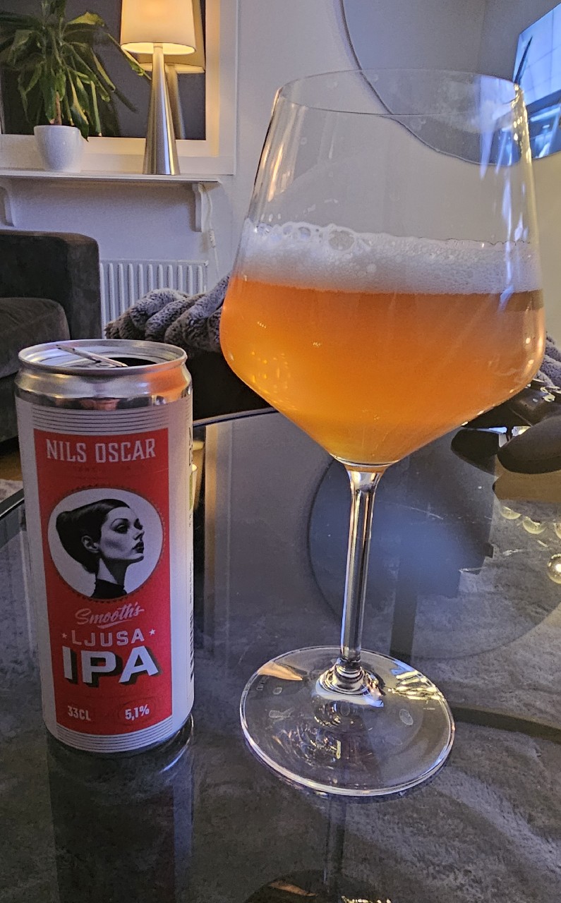 Smooth's ljusa IPA, Nils Oscar