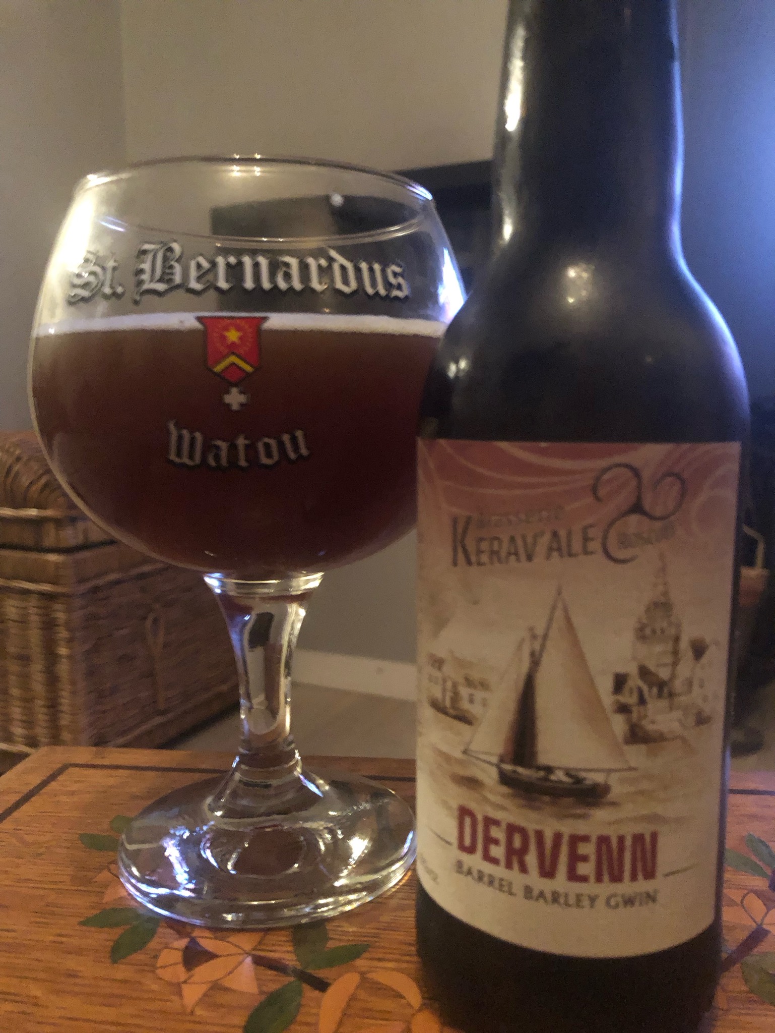 Kerav'Ale Barley Wine, Brasserie Kerav'Ale Rosko