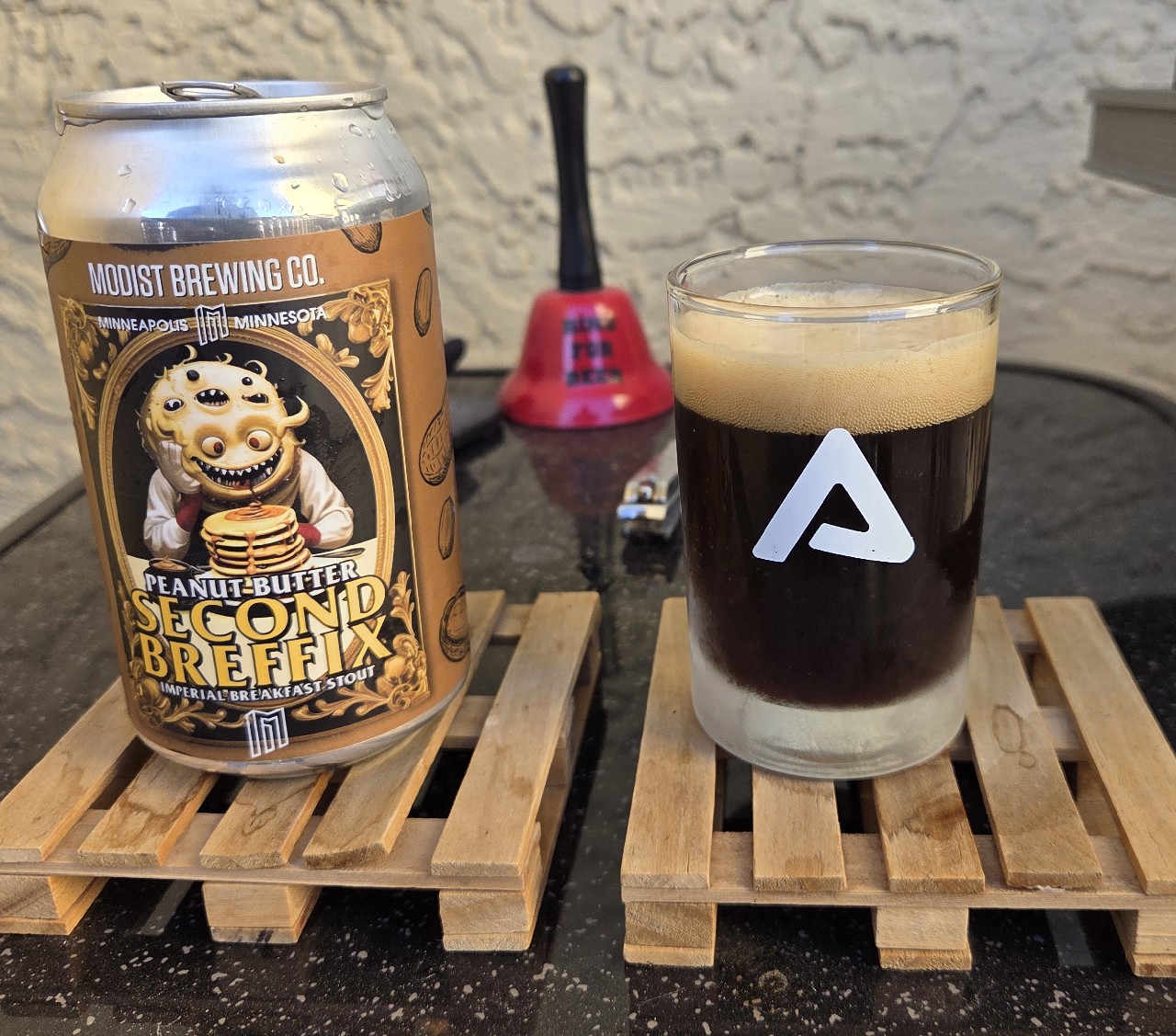 Peanut butter second prefix Imperial breakfast stout, Modist Brewing