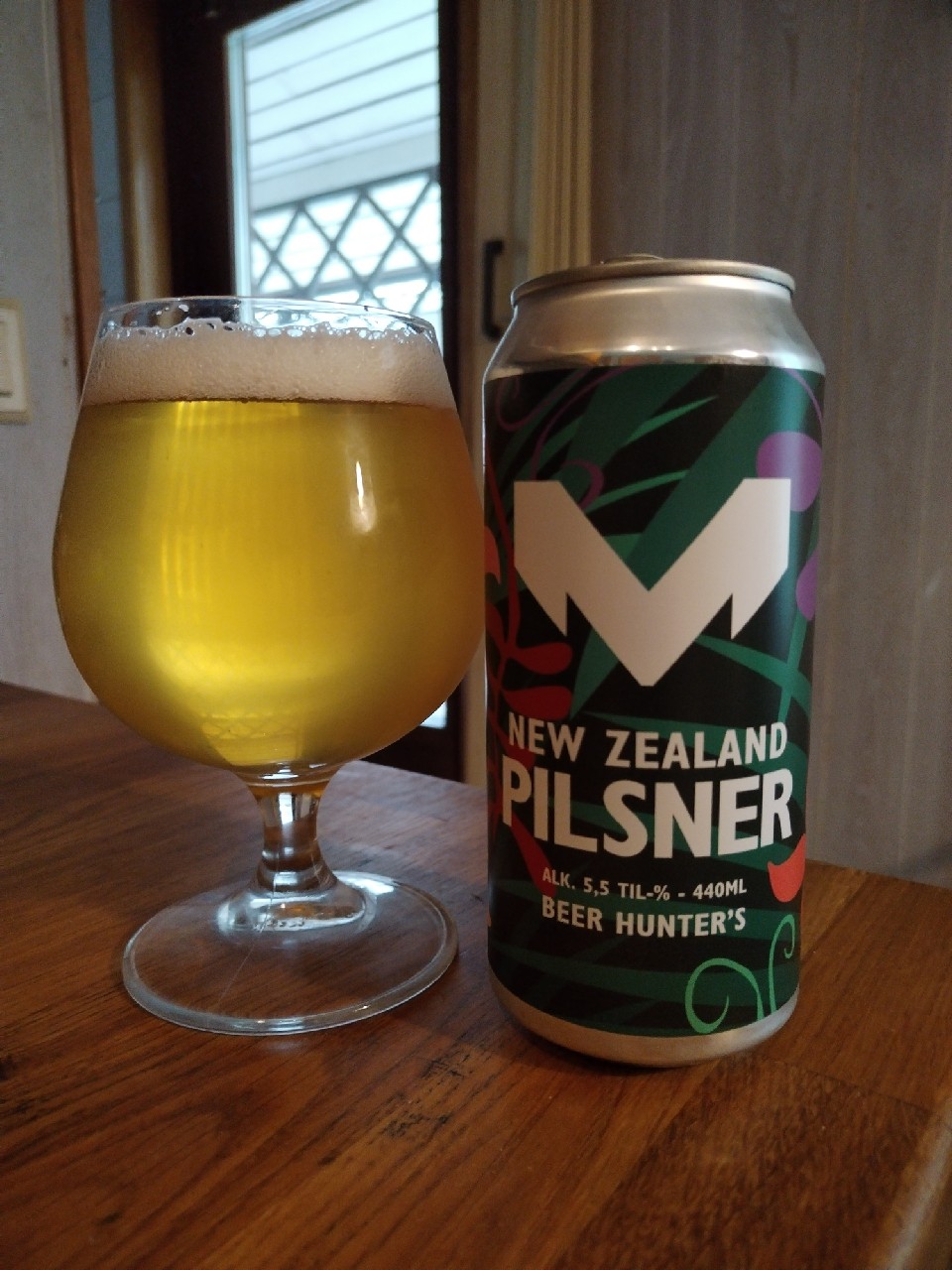 Mufloni New Zealand Pilsner, Panimoravintola Beer Hunter's