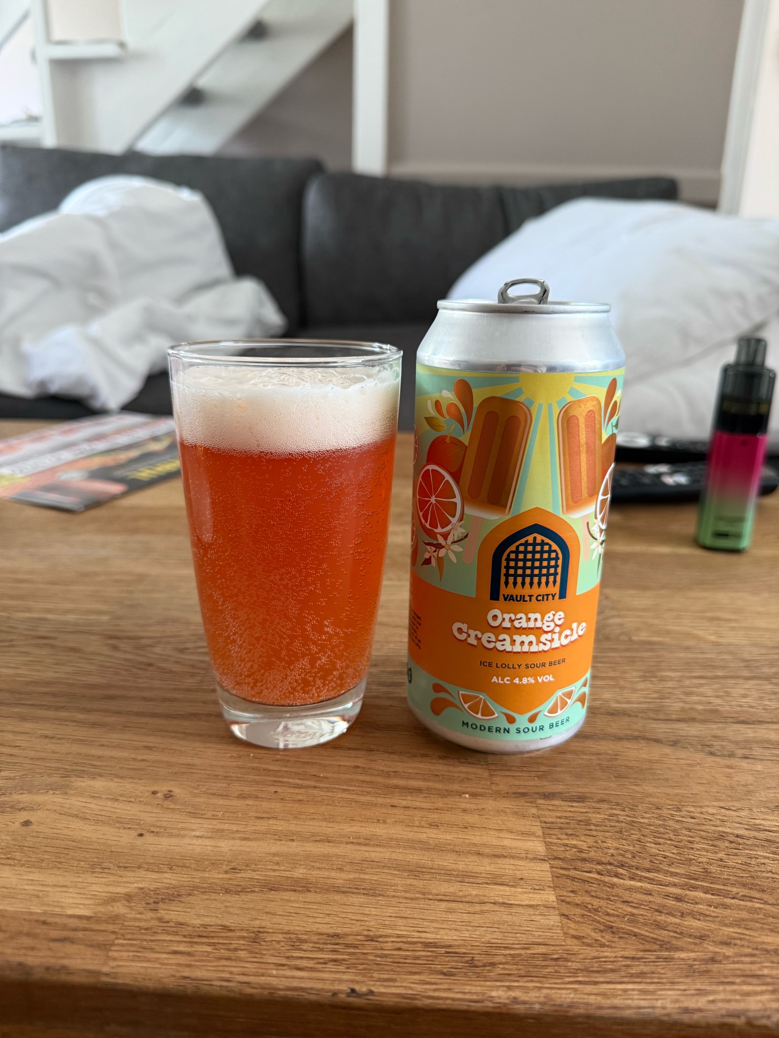Orange Creamsicle, Scotland