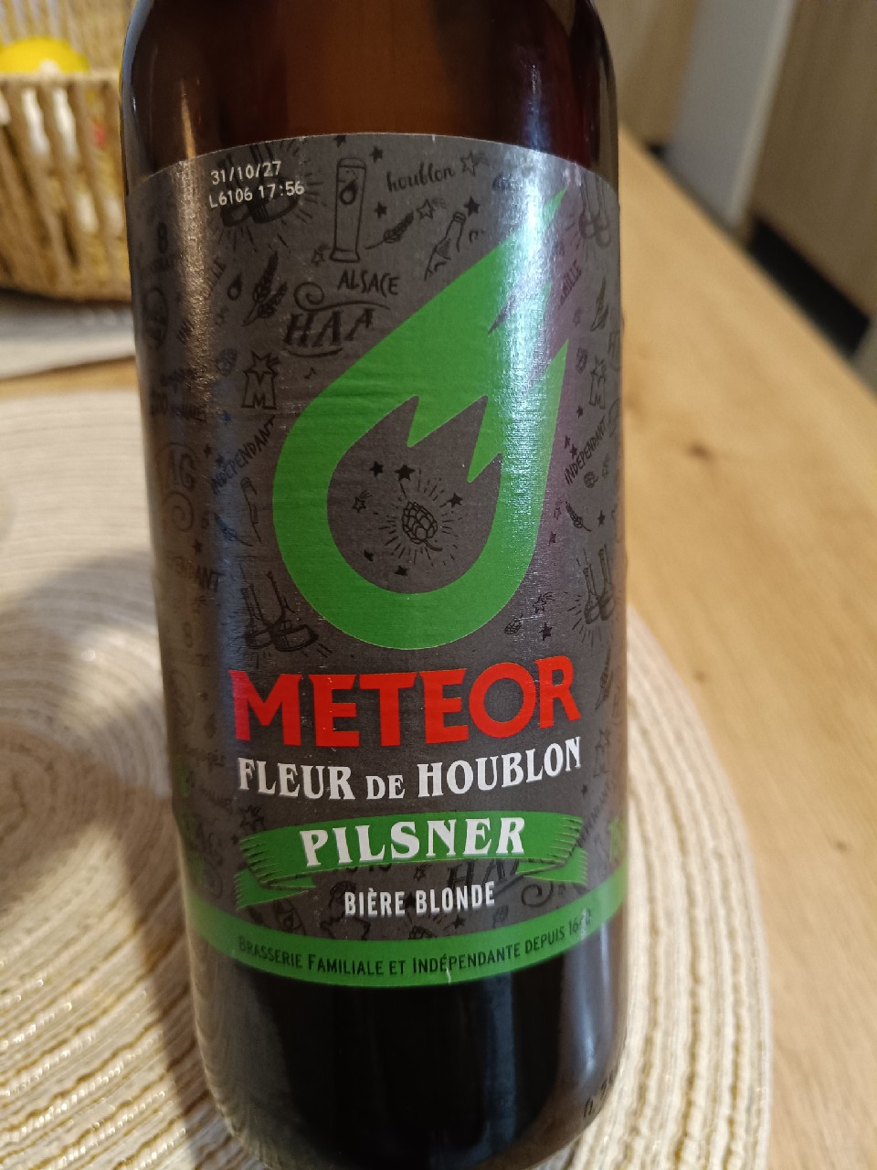 Meteor Fleur de Houblon, Brasserie Meteor