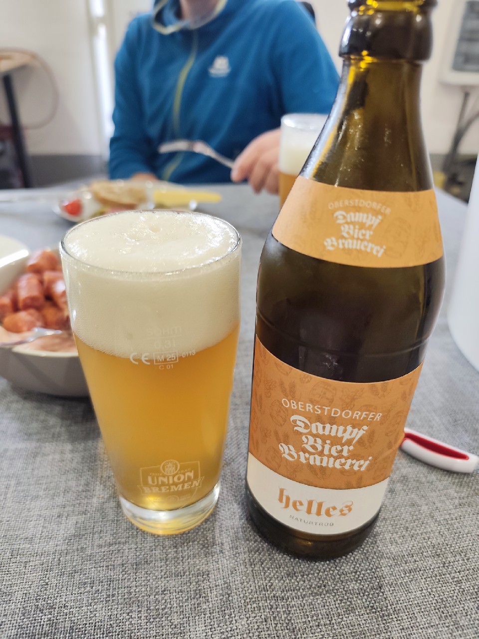 Helles Naturtrüb / Dampfbier Hell, Oberstdorfer Dampfbierbrauerei