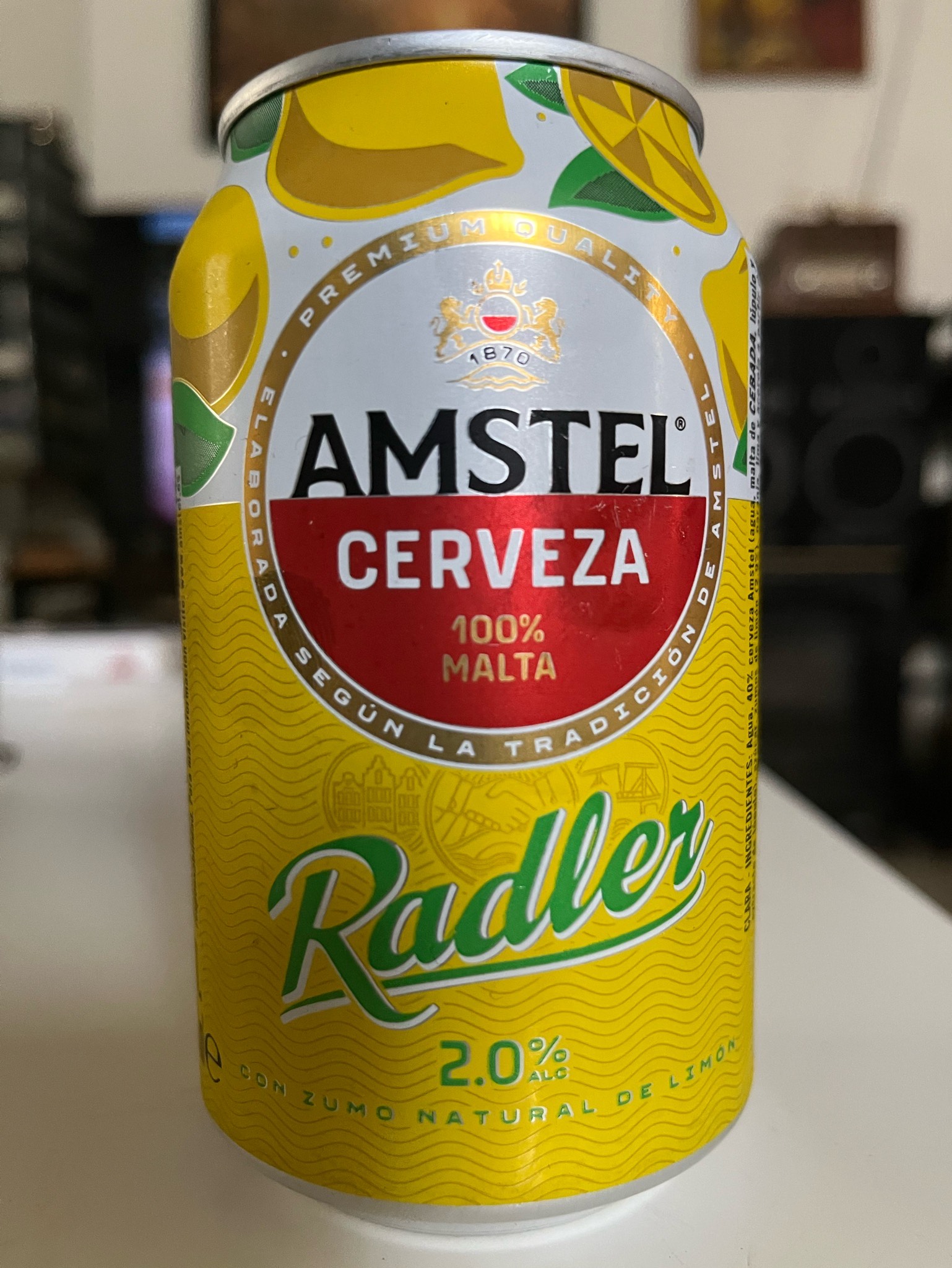 Amstel Radler 2.0% Citroen, Netherlands