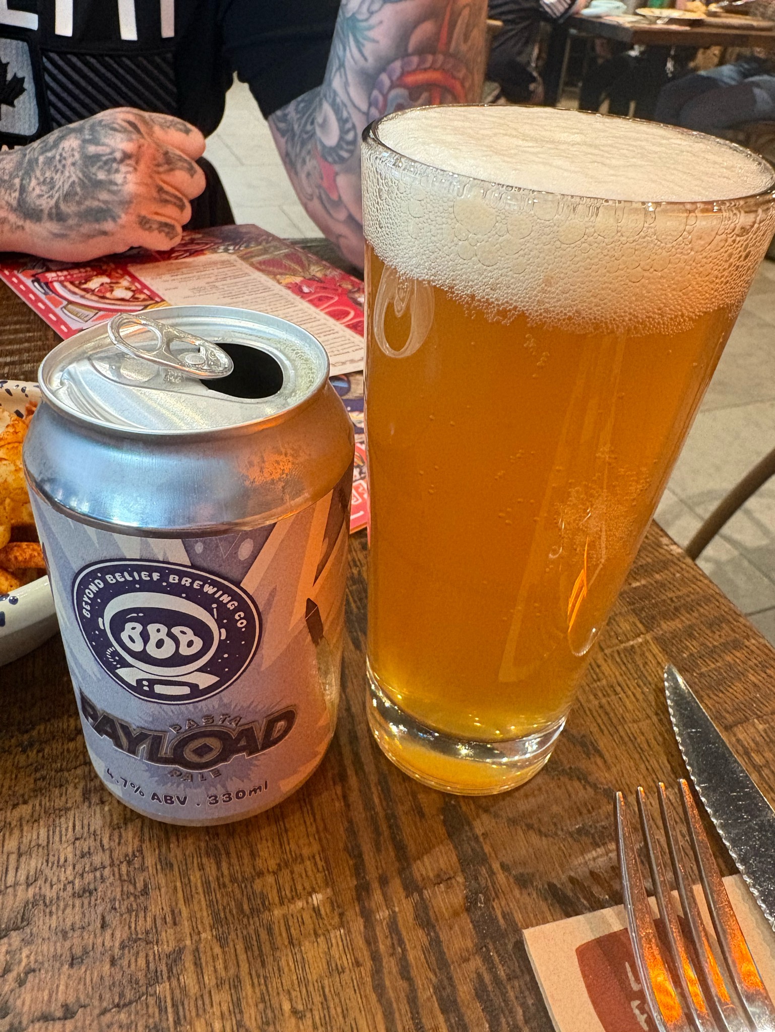 Payload, Beyond Belief Brewery
