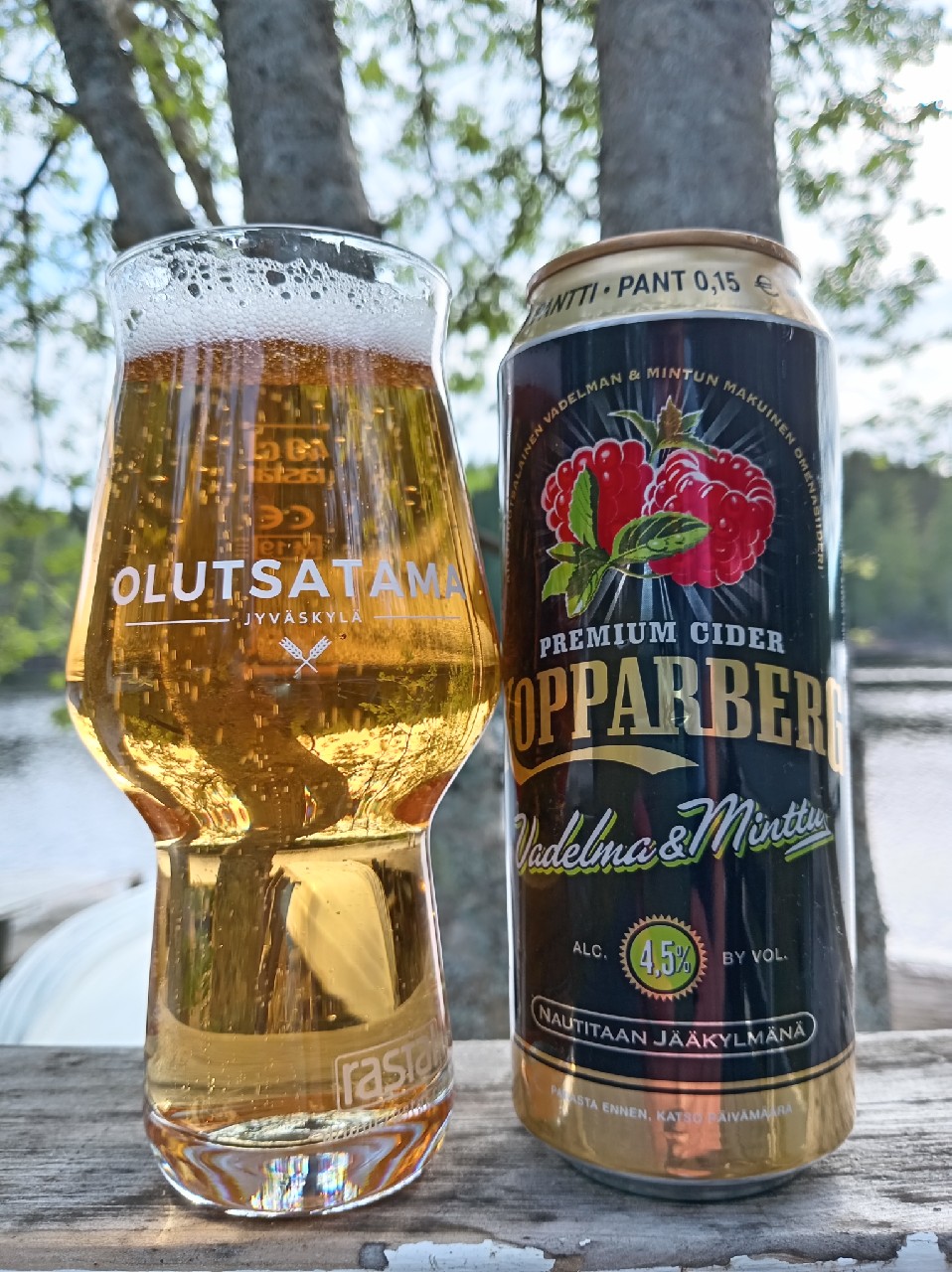 Kopparberg with Raspberry & Mynta | Vadelma & Minttu, Sweden