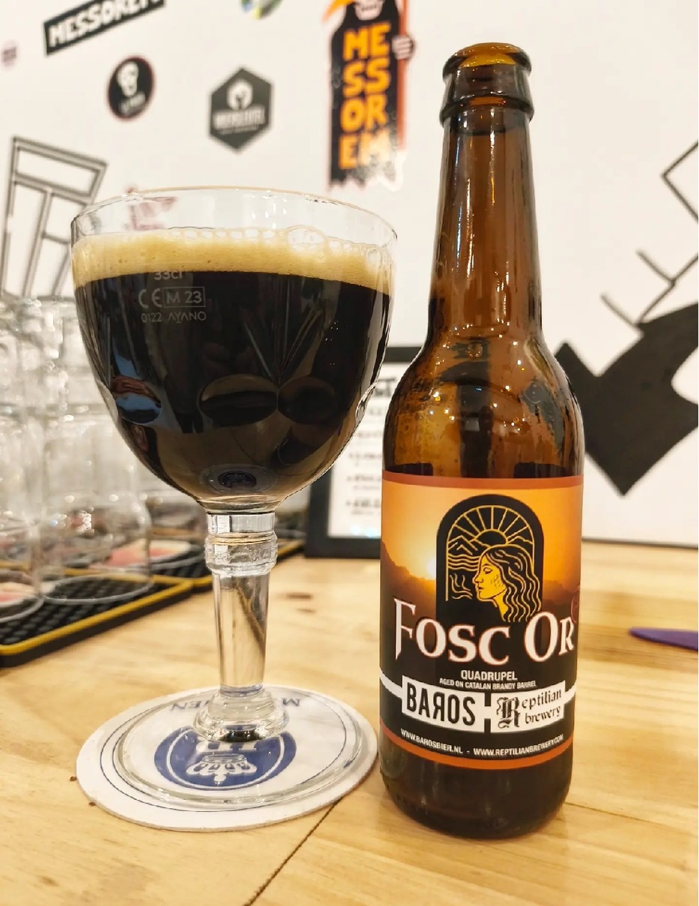 fosc or catalan brandy barrel aged, Reptilian